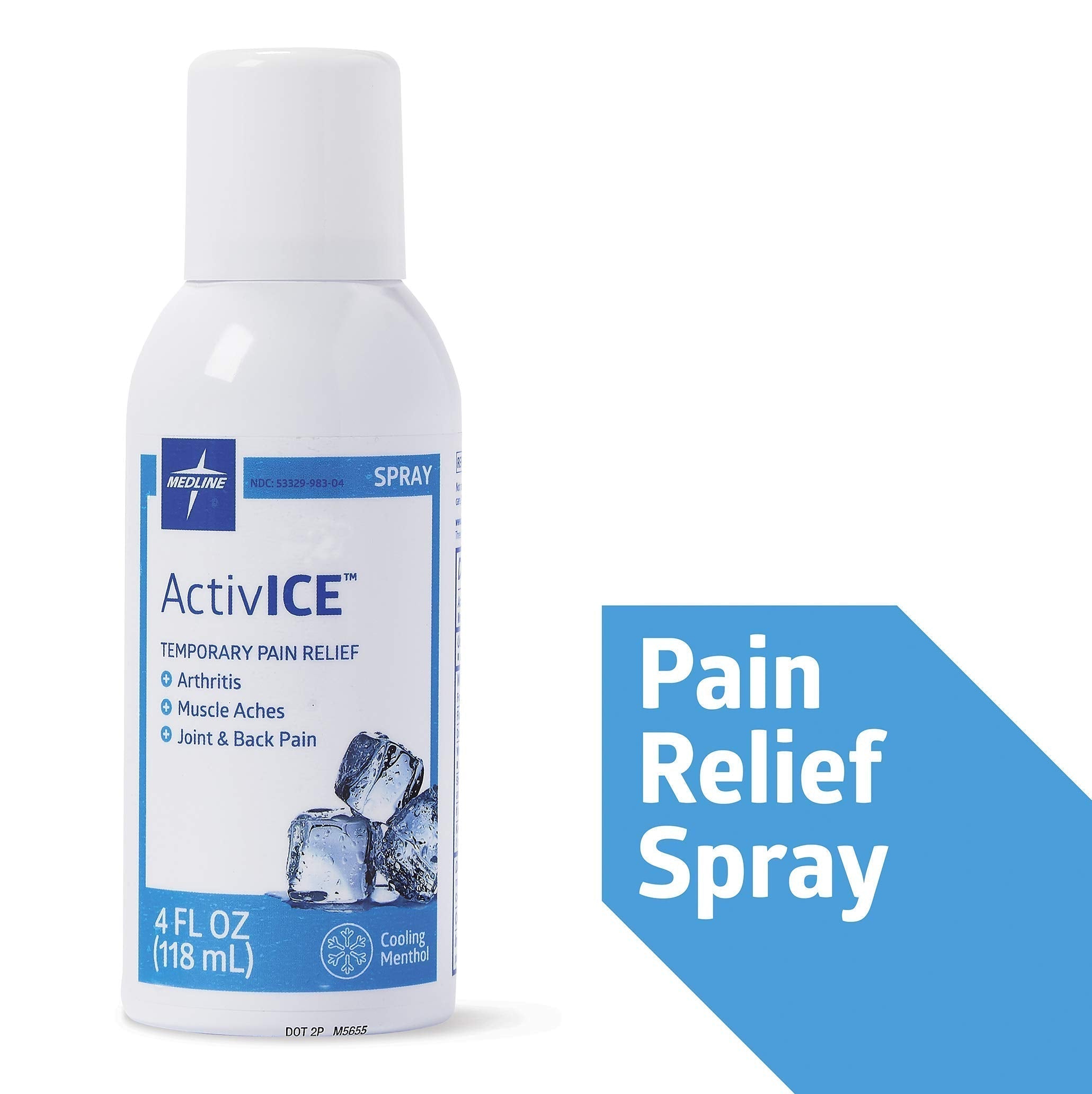 Medline ActivICE Spray Cooling Gel, Topical Pain Relief for Arthritis, Joint, Muscle, Back & Body Aches & Pain, 4 oz Medline buy supplements canada
