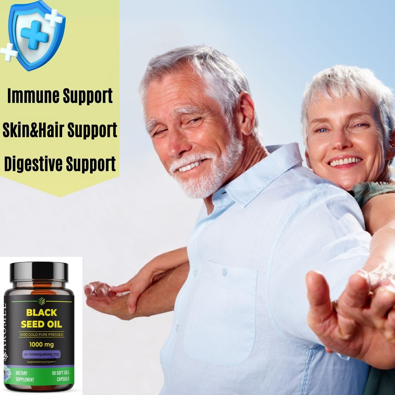 aromel Black Seed Oil Capsules, 90 Days Supply, 2% Thymoquinone, Non-GMO aromel buy supplements canada