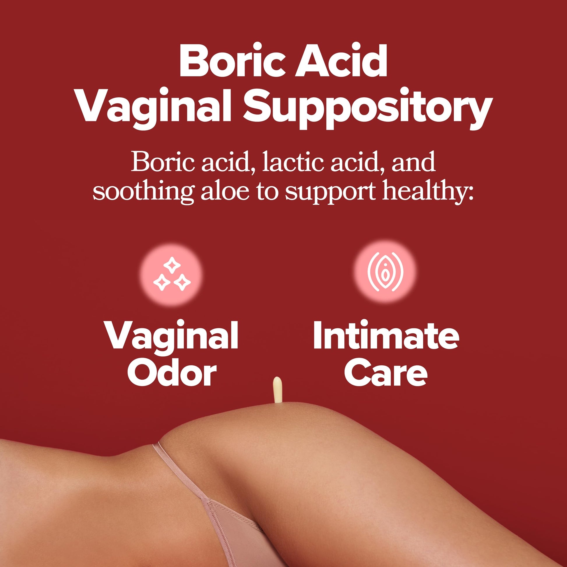 O Positiv URO Boric Acid Vaginal Suppository – with Lactic Acid, and Aloe for Fast Relief and Vaginal Odor Control – Vegan, Free from Parabens, Dyes, and Fragrances – 12 Count (Pack of 1) O Positiv buy supplements canada