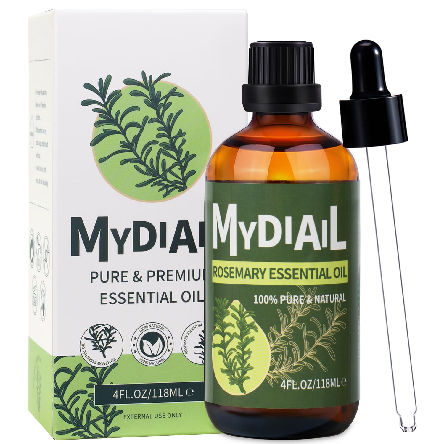 MYDIAIL Rosemary Essential Oil 4oz Pure Rosemary Oil 100% Natural Premium Essential Oil MYDIAIL buy supplements canada