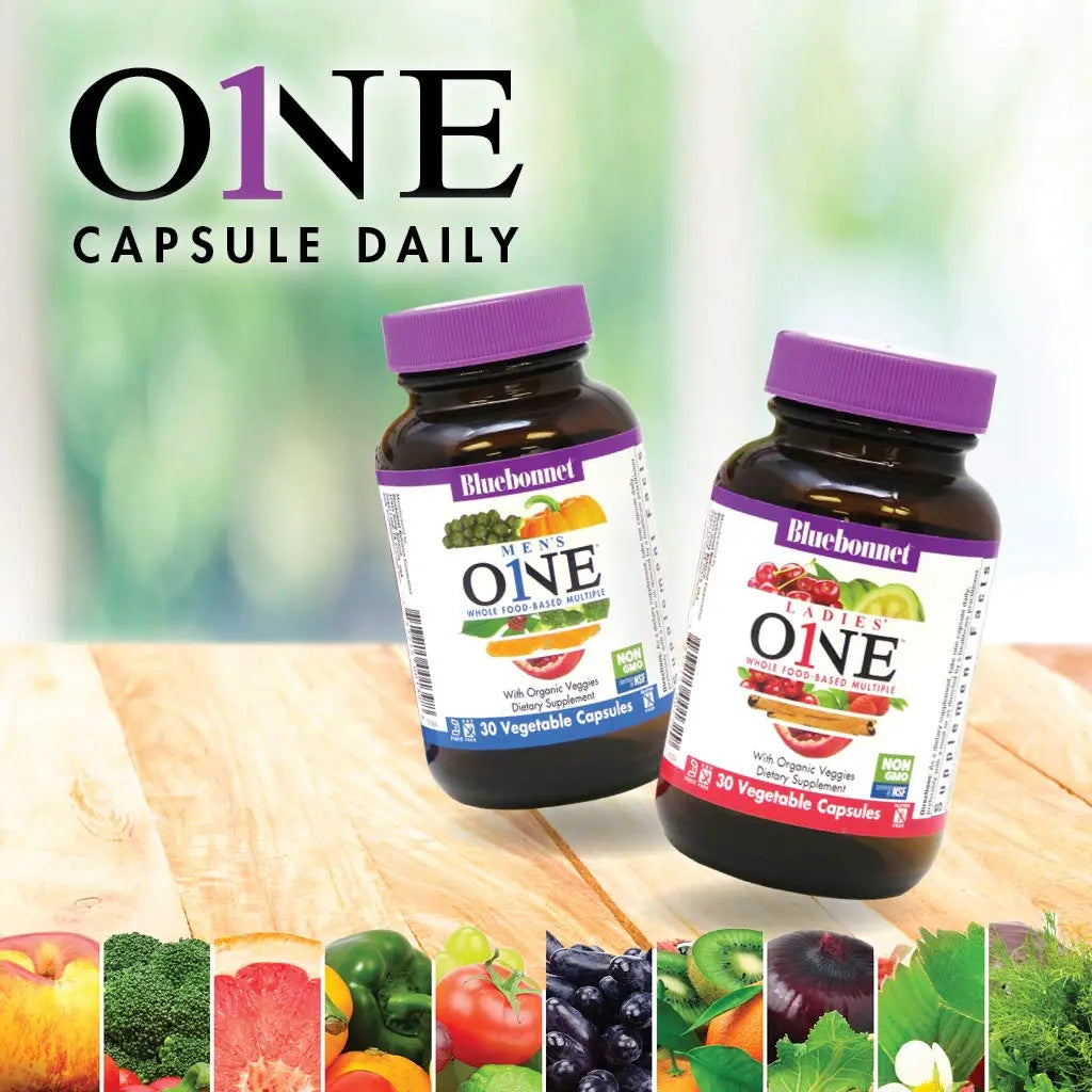 BlueBonnet Nutrition Ladies One Vegetable Capsule, Whole Food Multiple, K2, Organic Vegetable, Energy, Vitality BlueBonnet buy supplements canada