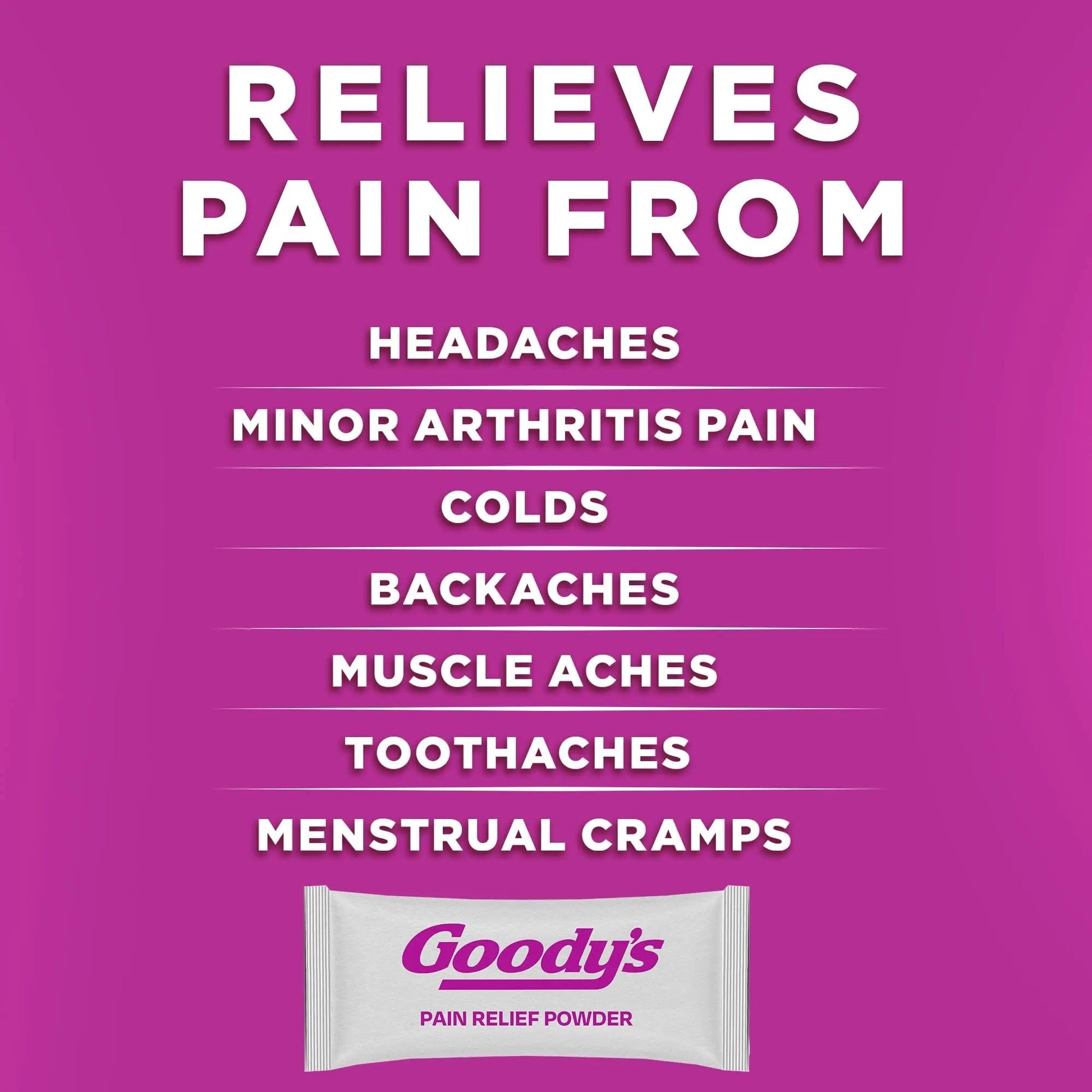 Goody's Pain Relief Powders, Extra Strength Headache Powder Mixed Fruit Blast, 24 ct (Pack of 1) Goody's buy supplements canada