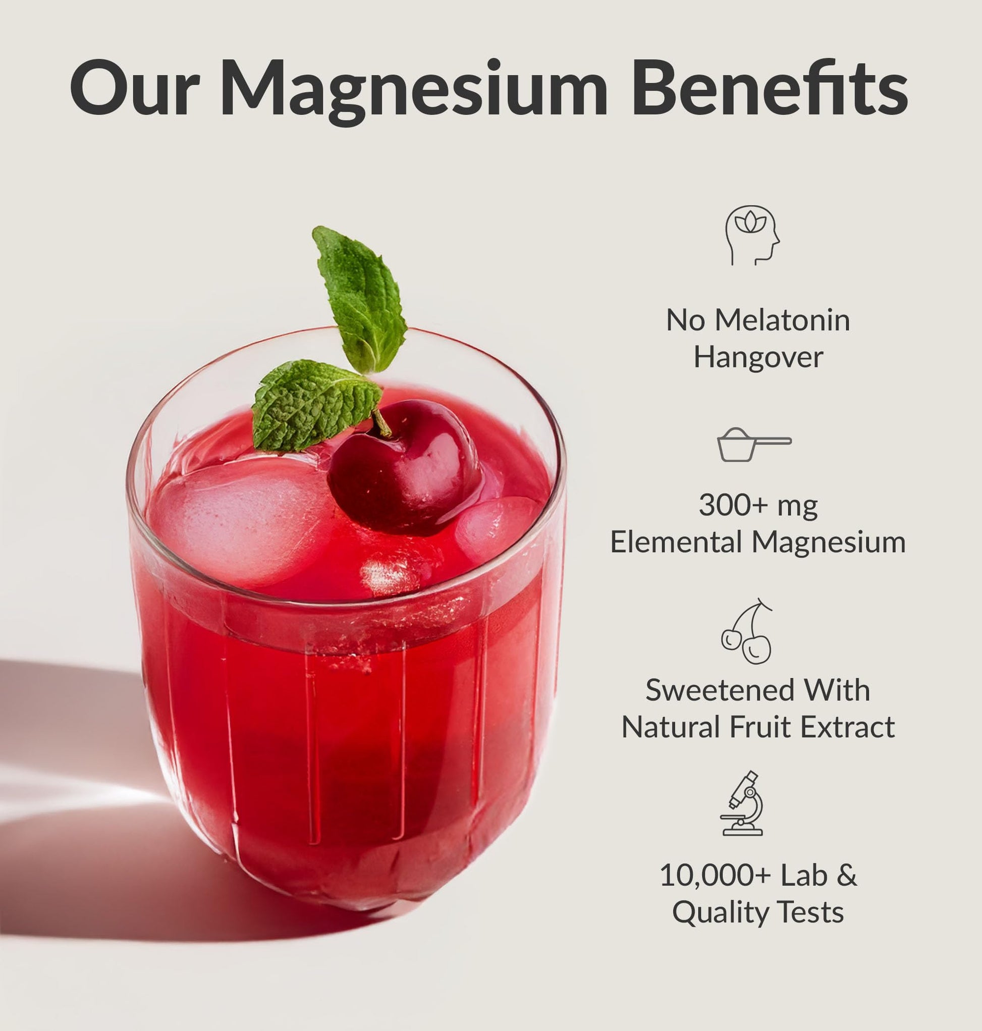 BIOptimizers Magnesium Breakthrough Drink - 8 Forms of Magnesium, Electrolytes, Sleep Health, Stress, Muscle Recovery, Heart Support | Glycinate, Citrate, Malate- Tart Cherry BIOptimizers buy supplements canada