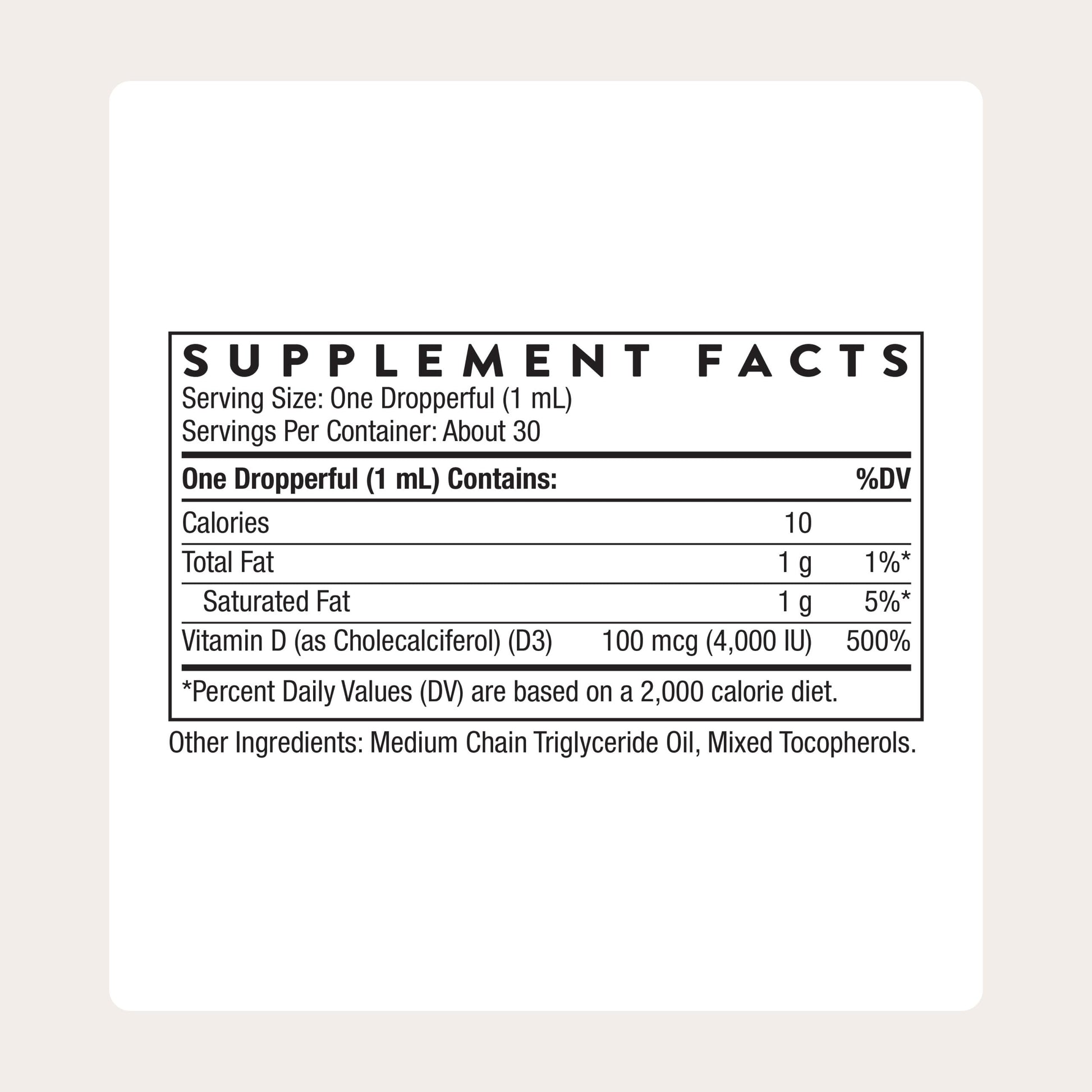 THORNE - Vitamin D3 with a Metered Dispenser - Liquid Vitamin D Vegan Supplement - Supports Healthy Bones, Teeth, Muscles, Cardiovascular & Immune Function* - 4,000 IU - 1 Fl Oz (30 mL) - 30 Servings THORNE buy supplements canada