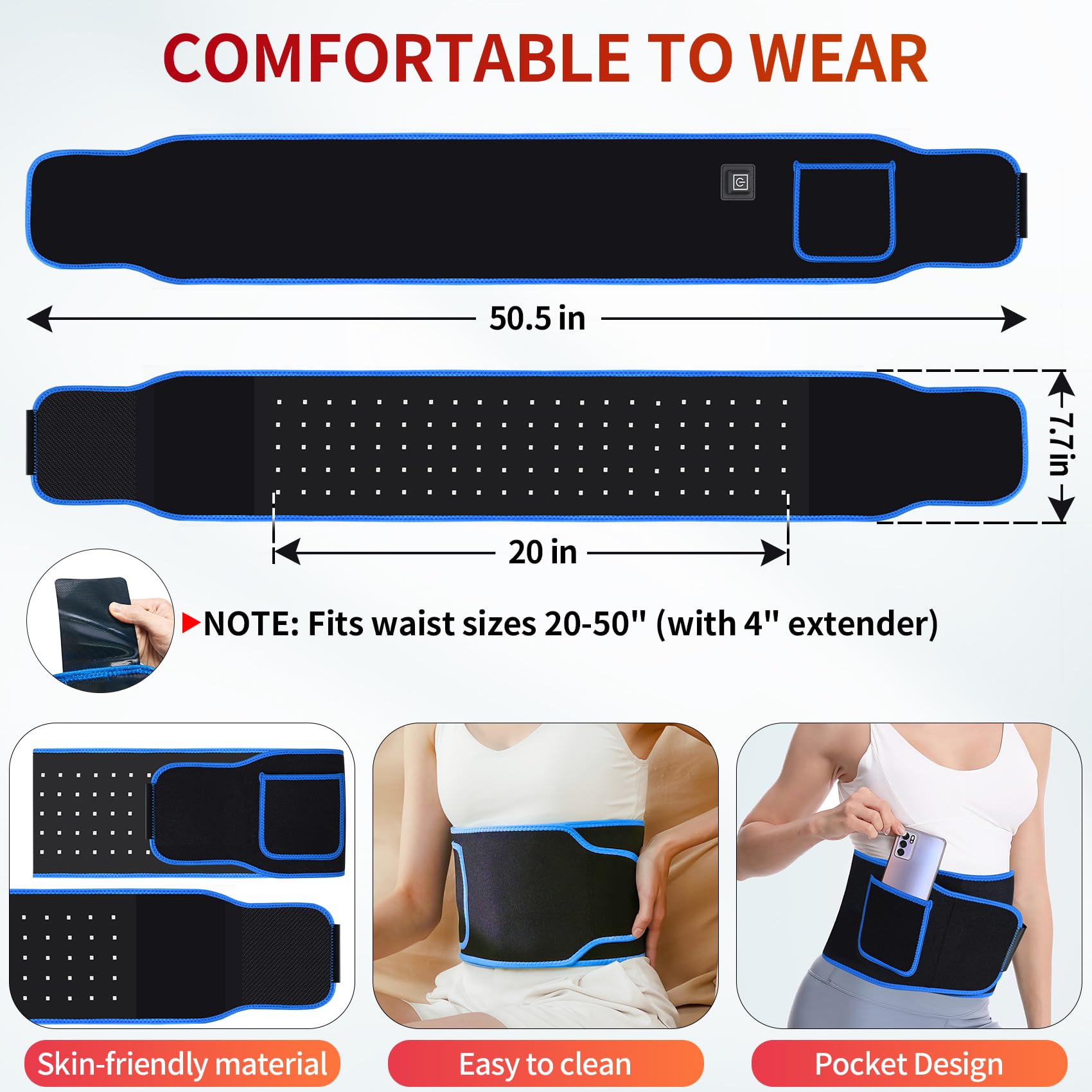 Red Light Therapy Belt, Infrared Light Therapy Red Light Therapy Device, Infrared Light Therapy Wrap Loqumloi buy supplements canada