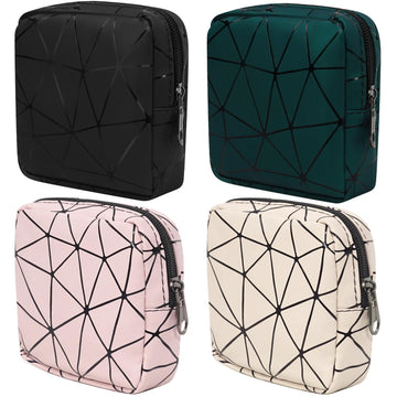 Yazabai Sanitary Napkin Storage Bag Pouch 4PCS Pads and Tampons Bags Pouches Portable Yazabai buy supplements canada