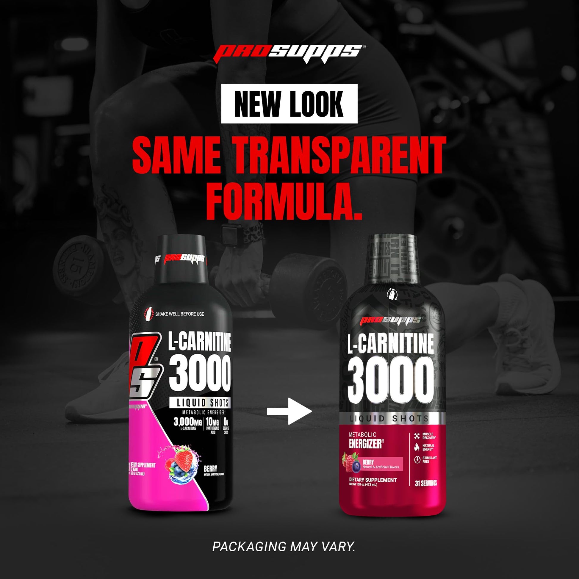 ProSupps L-Carnitine Liquid 3000, Stimulant-Free Liquid Shots for Men & Women - Clean Workout Drink for Energy, Performance & Muscle Recovery ProSupps buy supplements canada