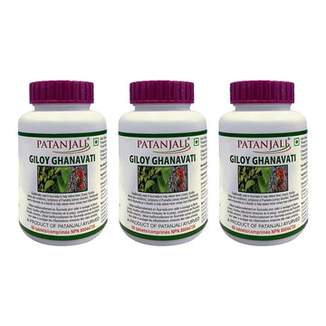 patanjali Giloy Ghanvati 60 tab Pack of 3 patanjali buy supplements canada