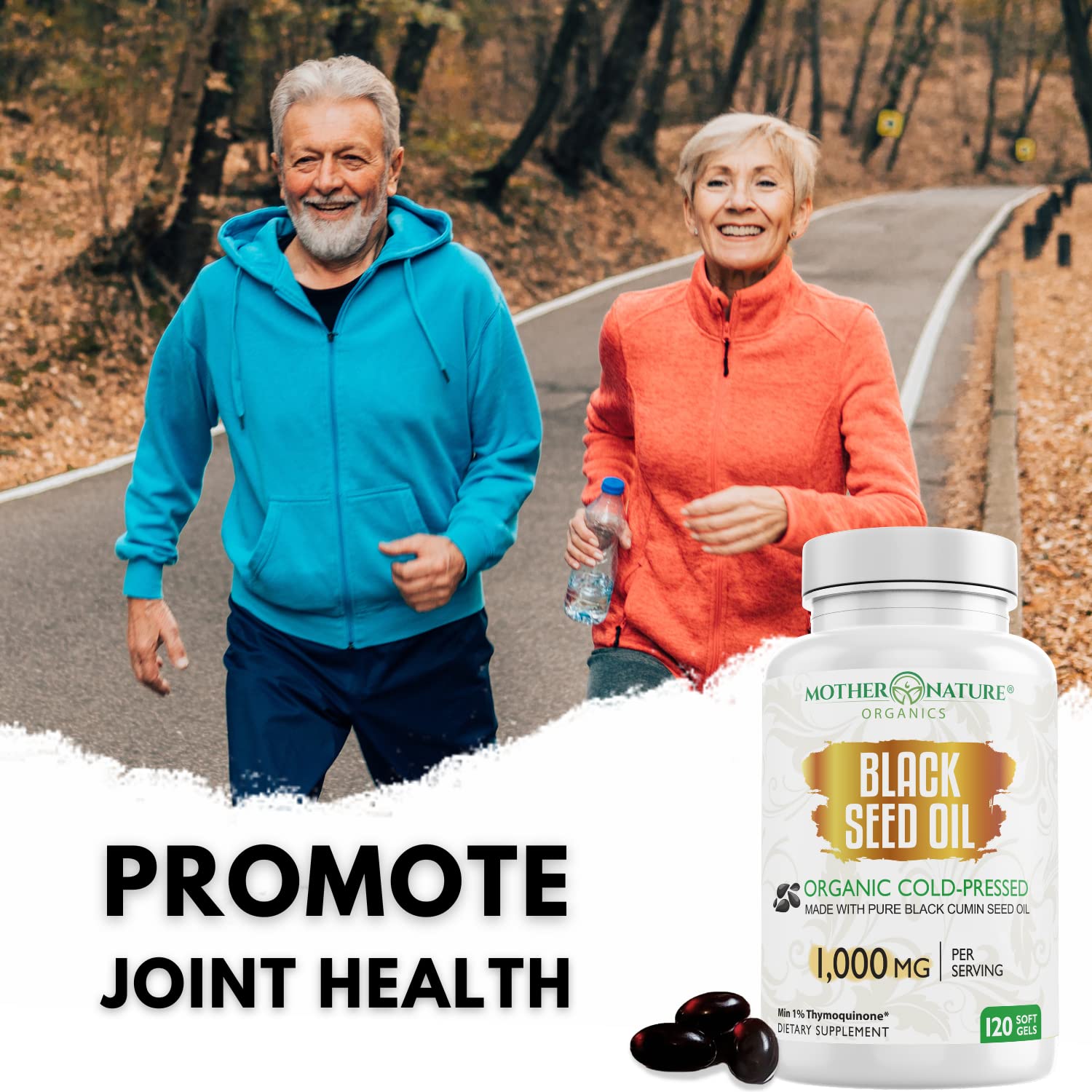 Black Seed Oil Capsules - 120 Count (Organic, Non-GMO Liquid) Premium Cold Pressed Mother Nature Organics Superfoods For Organic Living buy supplements canada