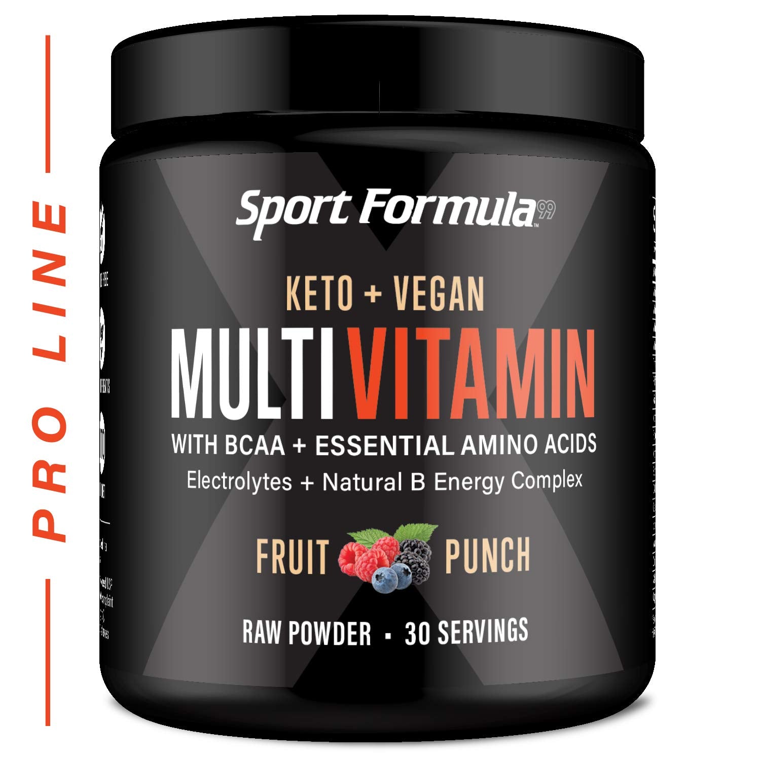 Sport Formula 99 Multivitamin Powder - Drink Mix for Men Women BCAA Amino Acids Won’t Upset Your Stomach - Keto Vegan Multivitamin Fruit Punch - Electrolytes Super B Complex Digestive Enzyme Sport Formula 99 buy supplements canada