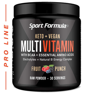 Sport Formula 99 Multivitamin Powder - Drink Mix for Men Women BCAA Amino Acids Won’t Upset Your Stomach - Keto Vegan Multivitamin Fruit Punch - Electrolytes Super B Complex Digestive Enzyme Sport Formula 99 buy supplements canada