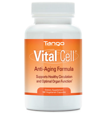 Vital Cell Natural Anti-Aging Supplement for Men and Women, Supporting Circulation and Healthy Organ Function (180 Vegetarian Capsules) Tango buy supplements canada