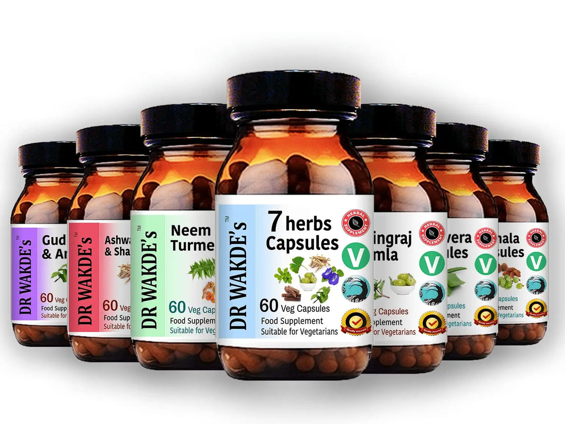 DR WAKDE'S Moringa Capsules (Moringa oleifera, 60 Veg Caps, Plant-Based Supplement, Ayurvedic Herb, All Natural, Vegan) DR WAKDE's buy supplements canada