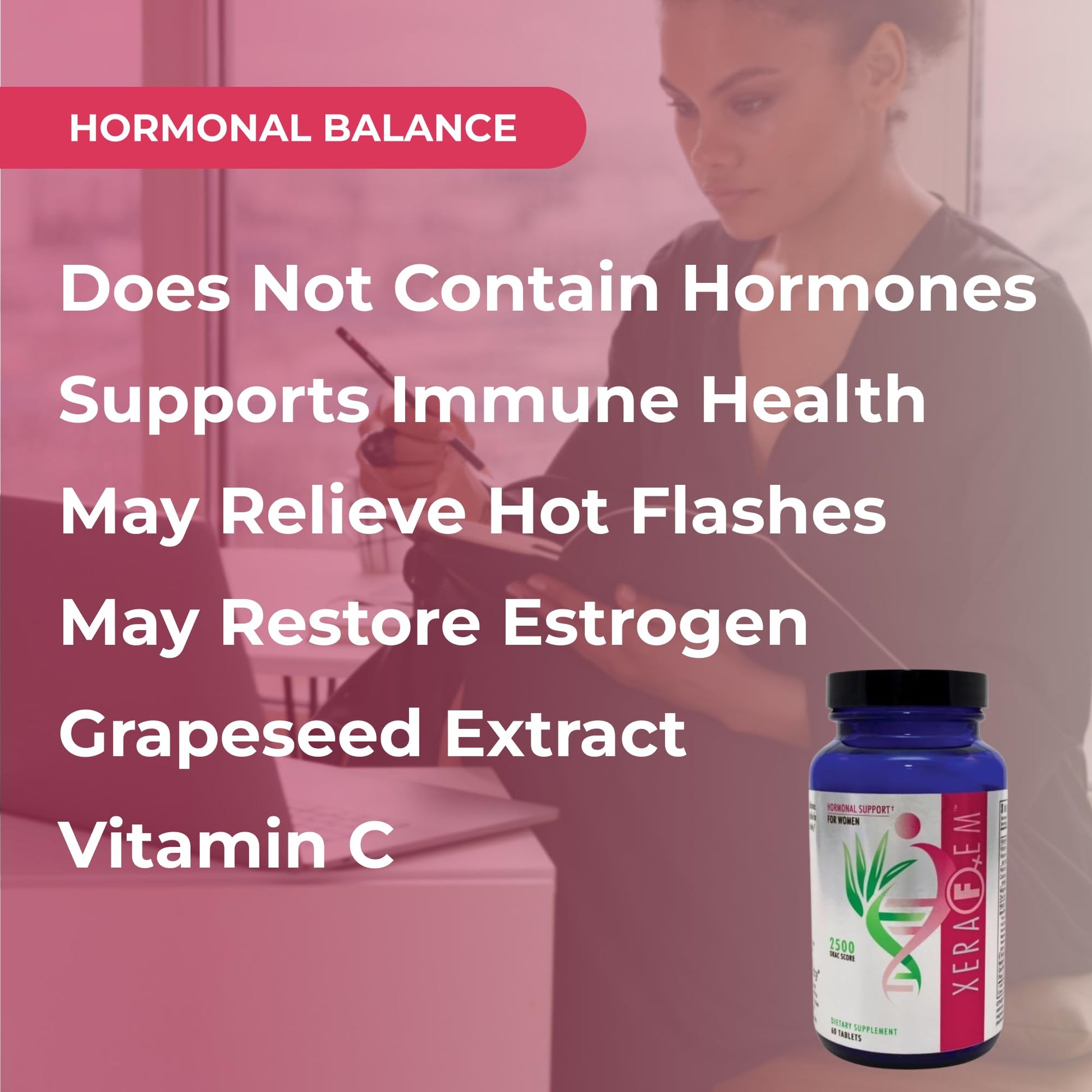 Youngevity XeraFem – Hormonal Support for Women with Vitamins, Minerals, Maca Root, and Grapeseed Extract – Supports Hormonal Balance and Immune Health – 60 Tablets Youngevity buy supplements canada