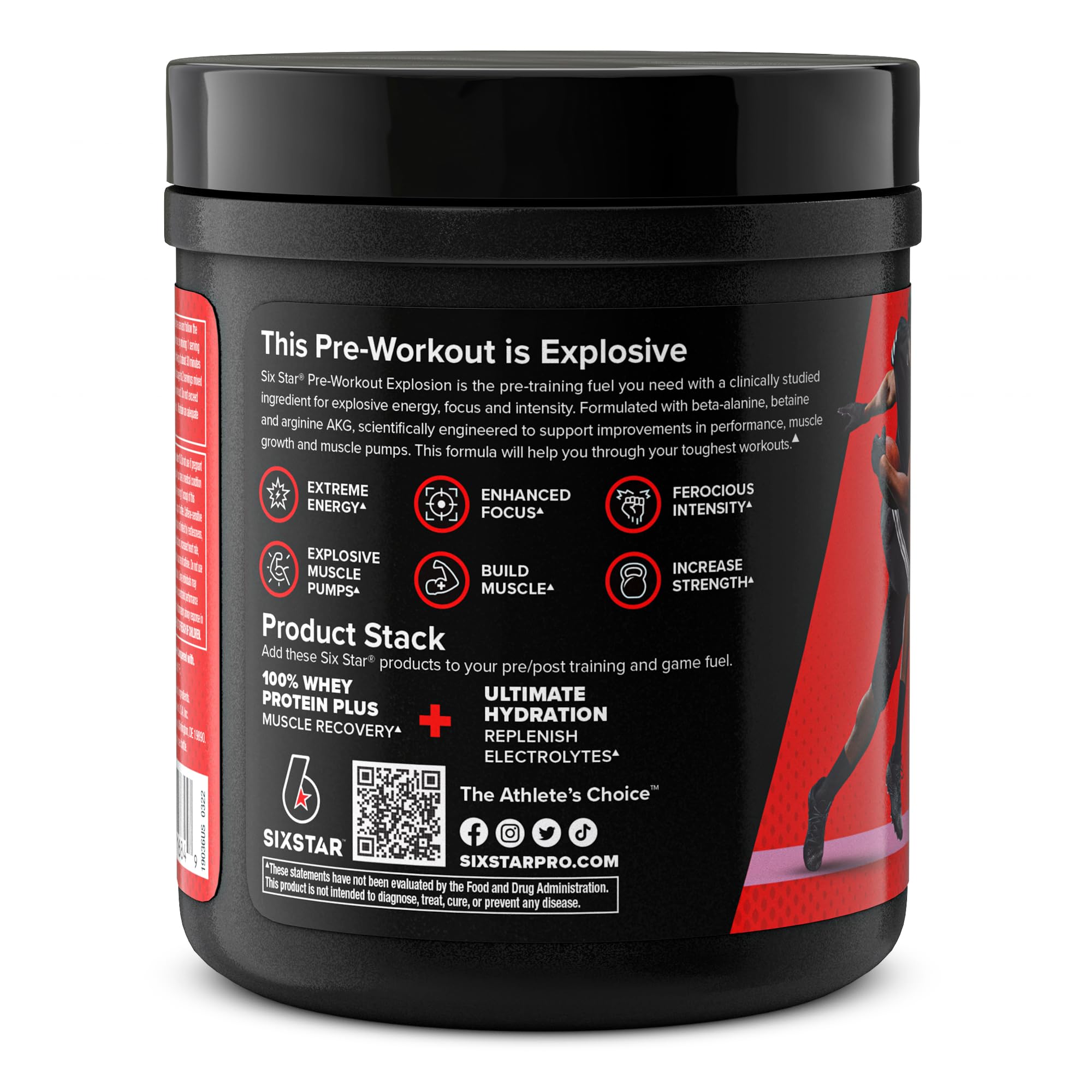 Six Star Pre Workout PreWorkout Explosion Pre Workout Powder for Men & Women PreWorkout Six Star buy supplements canada