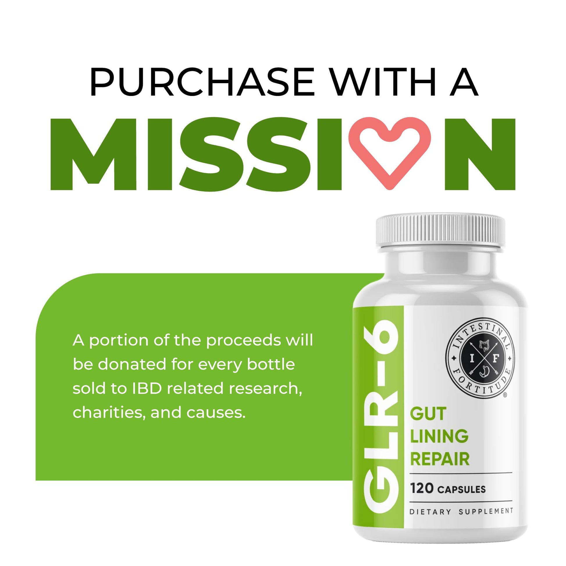 Intestinal Fortitude GLR-6 - Gut Lining Repair Supplement for Gut Health - Leaky Gut Repair with L-Glutamine, Slippery Elm, DGL Licorice Root, Marshmallow Root, Fenugreek Intestinal Fortitude buy supplements canada