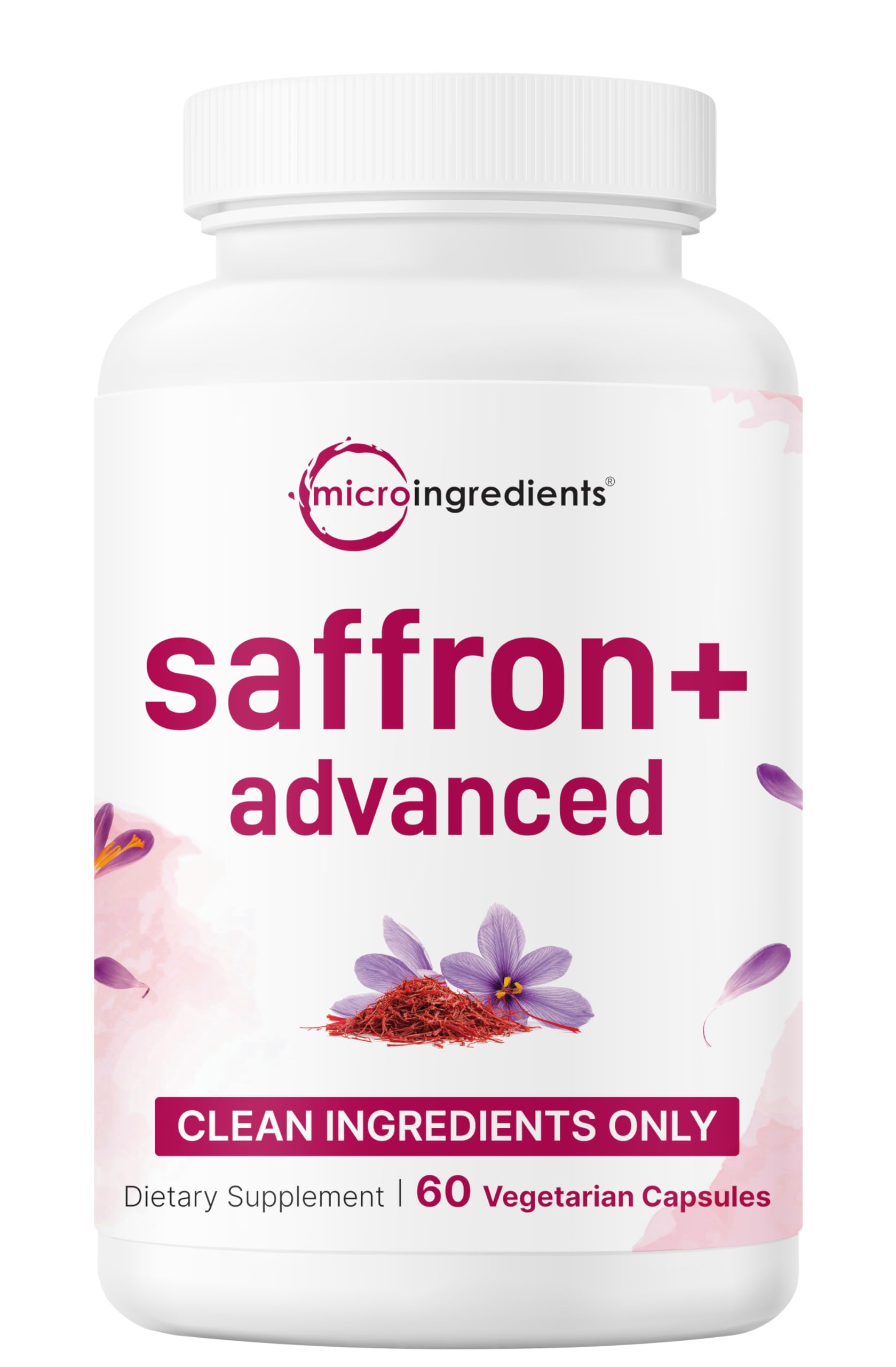 Micro Ingredients Saffron+ Advanced Supplements, 60 Veggie Capsules – 10-in-1 with Saffron Extract, High Absorption Fat-Soluble Vitamin C, Magnesium Micro Ingredients buy supplements canada