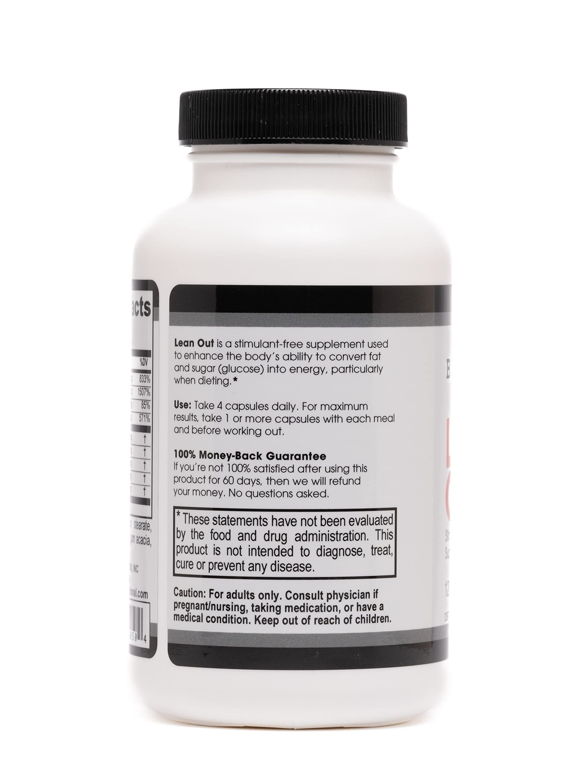 Beverly International Lean Out 120 caps. Fat Burner with Metabolic Support. Lipotropics. Beverly International buy supplements canada