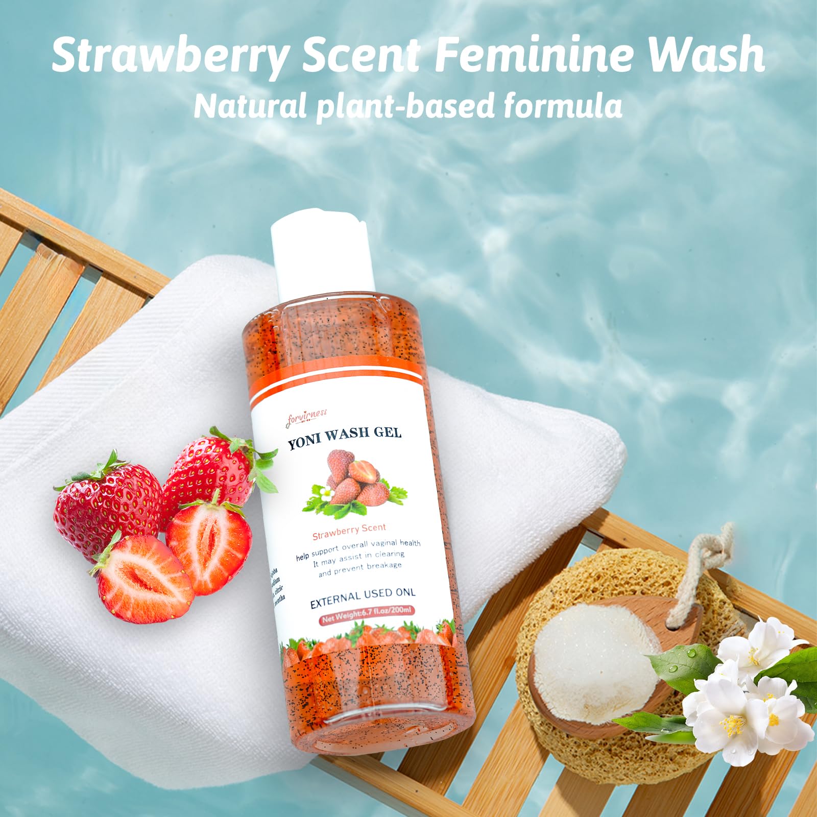Yoni Wash Yoni Oil Yoni Bar Soap for Women PH Balance, Strawberry Body Oil, Feminine Wash forvirness buy supplements canada