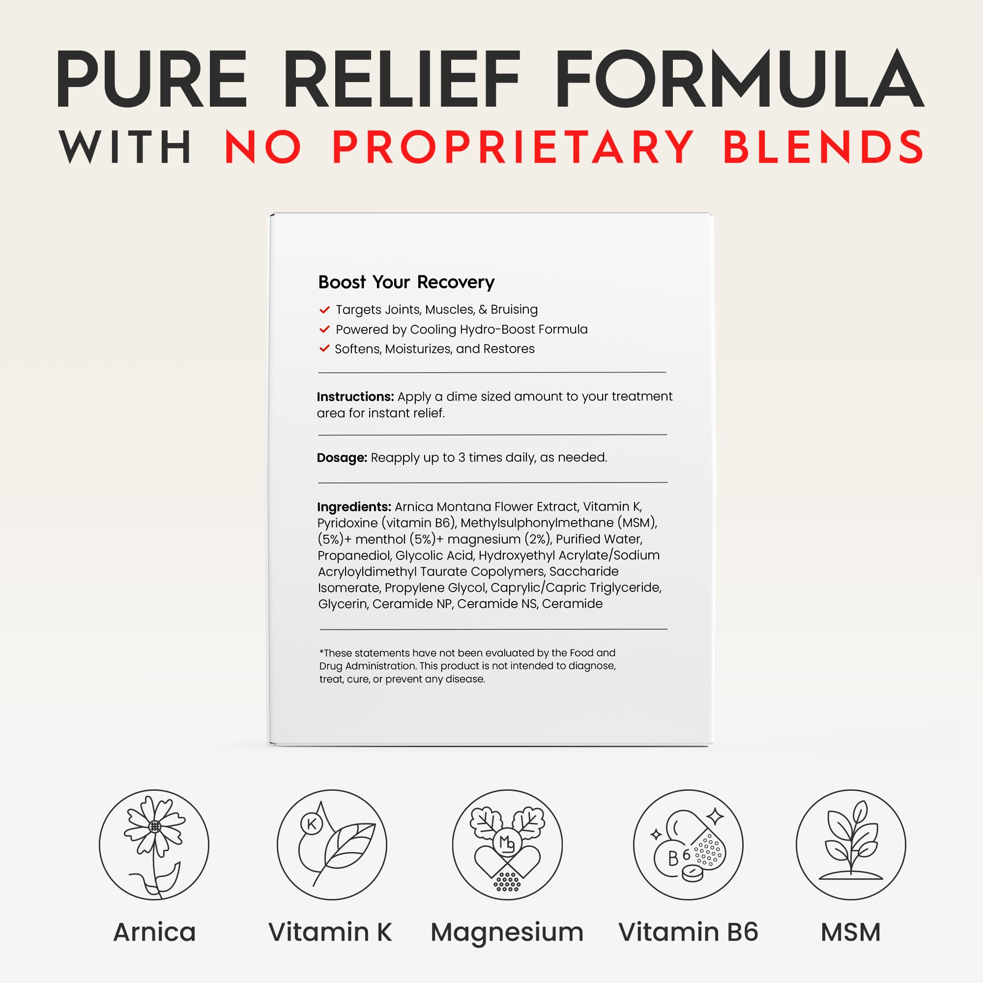 REVO Arnica Joint Muscle Cream REVOMADIC buy supplements canada