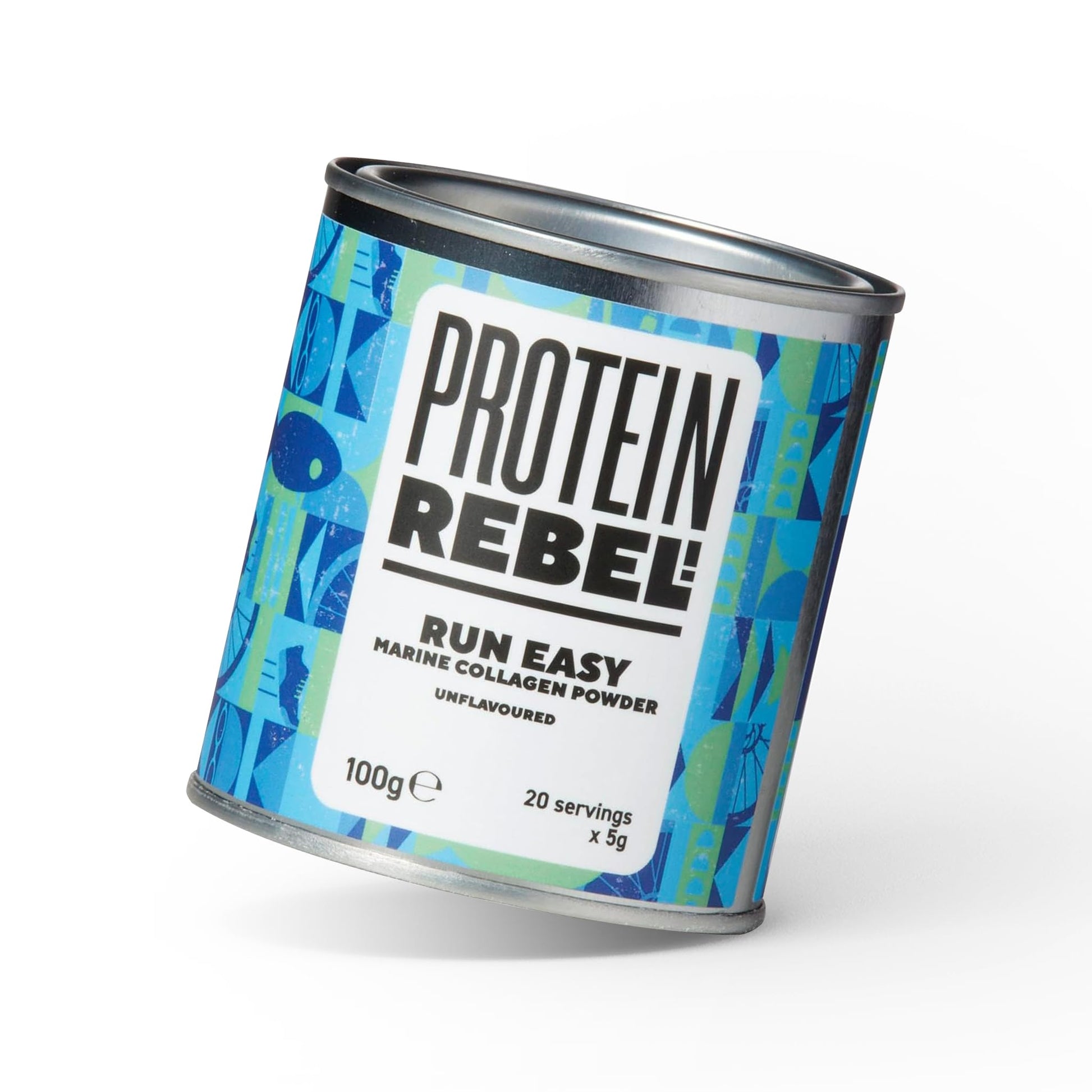 Protein Rebel - Run Easy Marine Collagen Powder for Running, Joint Support - Unflavoured Powder Collagen Protein Rebel buy supplements canada