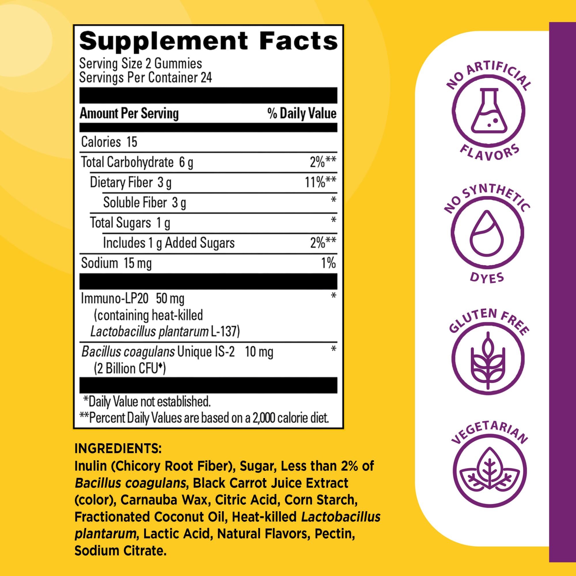 Nature Made Triple-Action Biotics, Gut and Immune Health Support, Digestive Probiotics for Women and Men, Prebiotic Fiber Gummies, 48 Gummies, 24 Day Supply Nature Made buy supplements canada