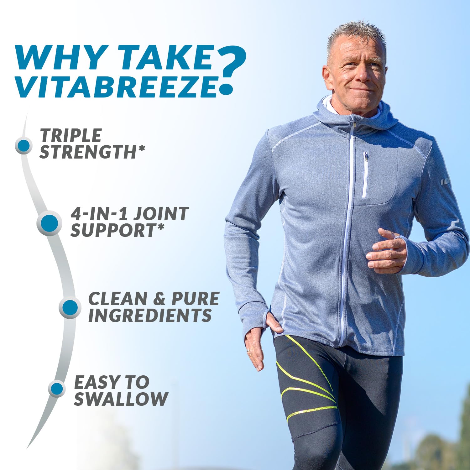 VitaBreeze Glucosamine Chondroitin, MSM & Turmeric Dietary Supplement - 248 Capsules VitaBreeze buy supplements canada