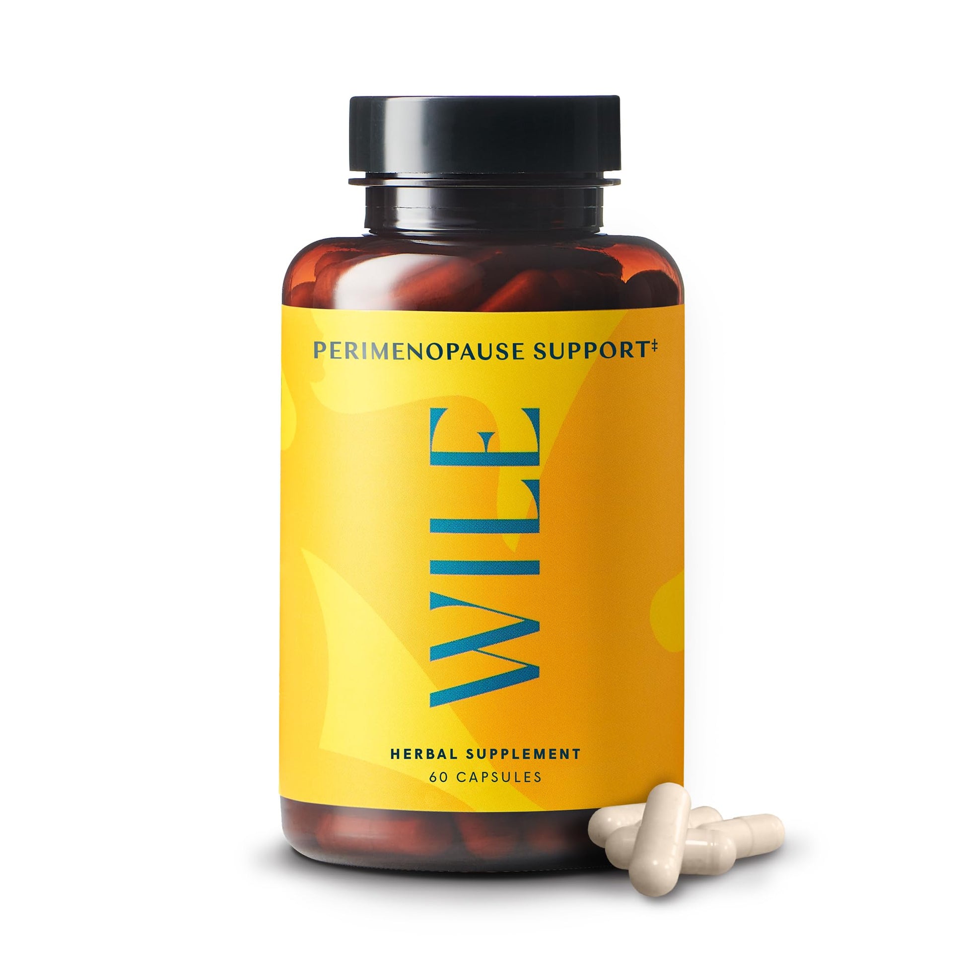 WILE Menopause and Perimenopause Supplements for Women with Ashwagandha - Menopausal Symptoms Relief for Stress, Hot Flashes, Night Sweats - Healthy Sleep & Hormone Balance Support, Vegan, 30 Servings WILE buy supplements canada