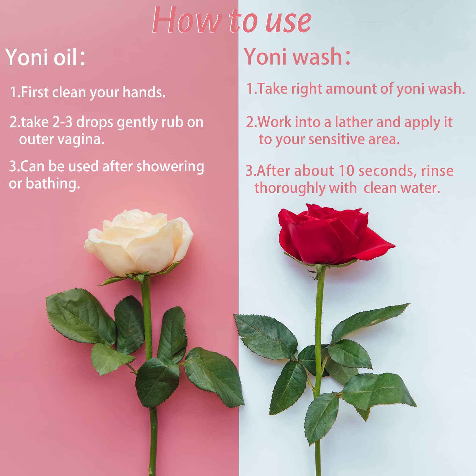 forvirness Feminine Wash & Natural Yoni Oil Set, Vaginal Wash with Cleaning Factor - Remove Odor forvirness buy supplements canada