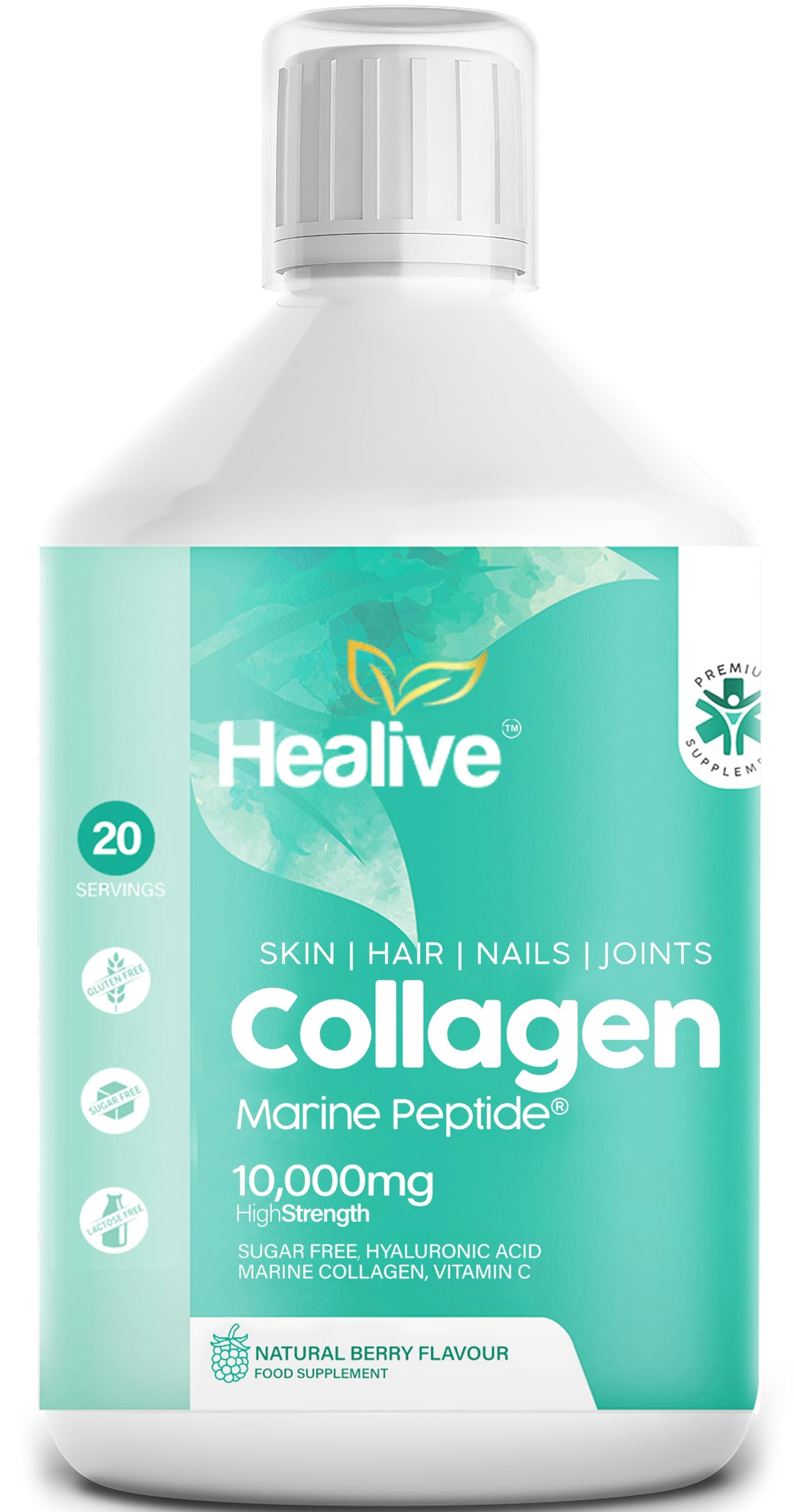 HEALIVE Marine Collagen Peptides - Skin, Hair, Nail & Joint, Support Against Premature Ageing HEALIVE buy supplements canada