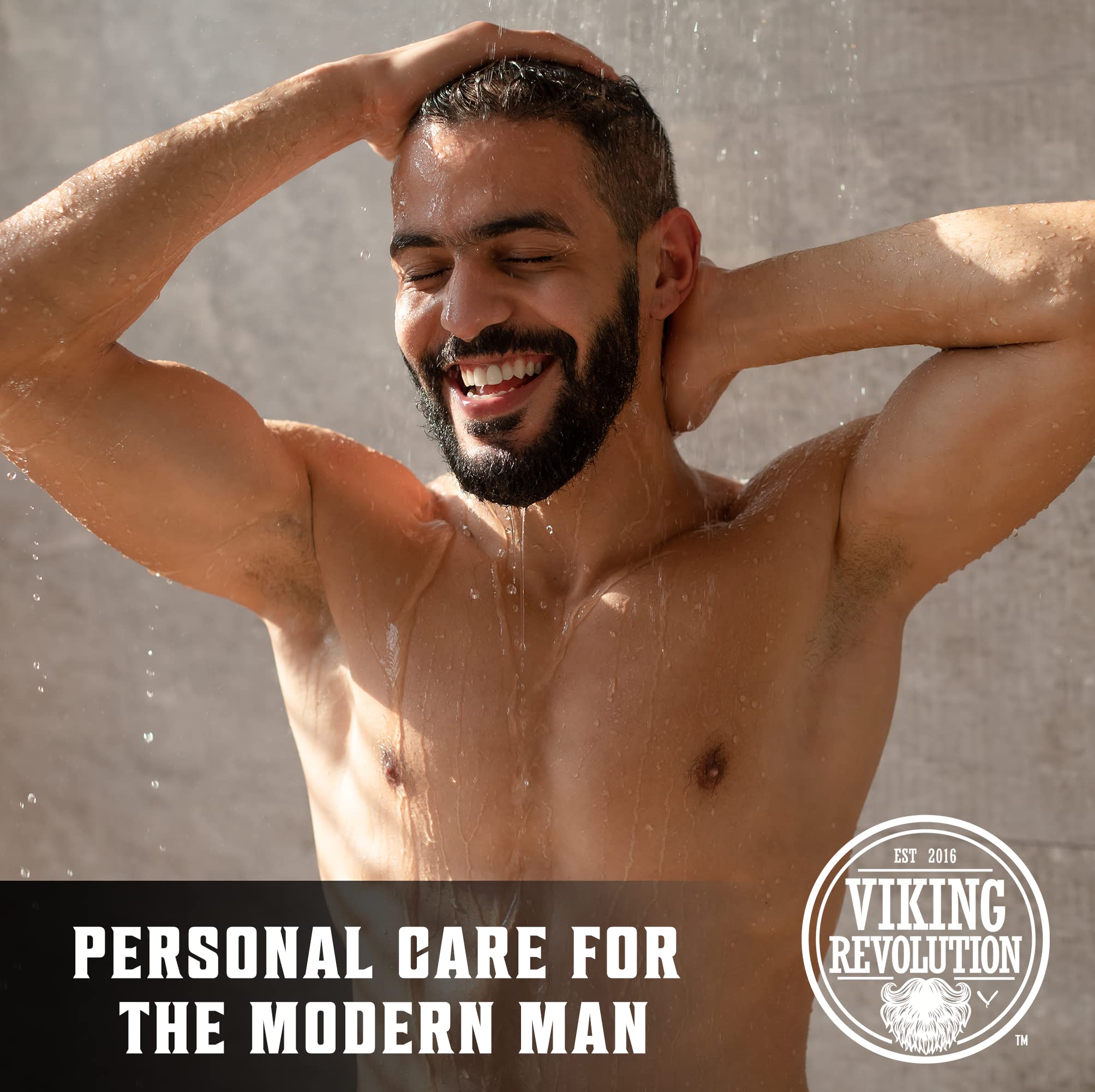 Viking Revolution Skin Cleaning Agent Tea Tree Kit for Men - Tea Tree Oil Set with Body Viking Revolution buy supplements canada