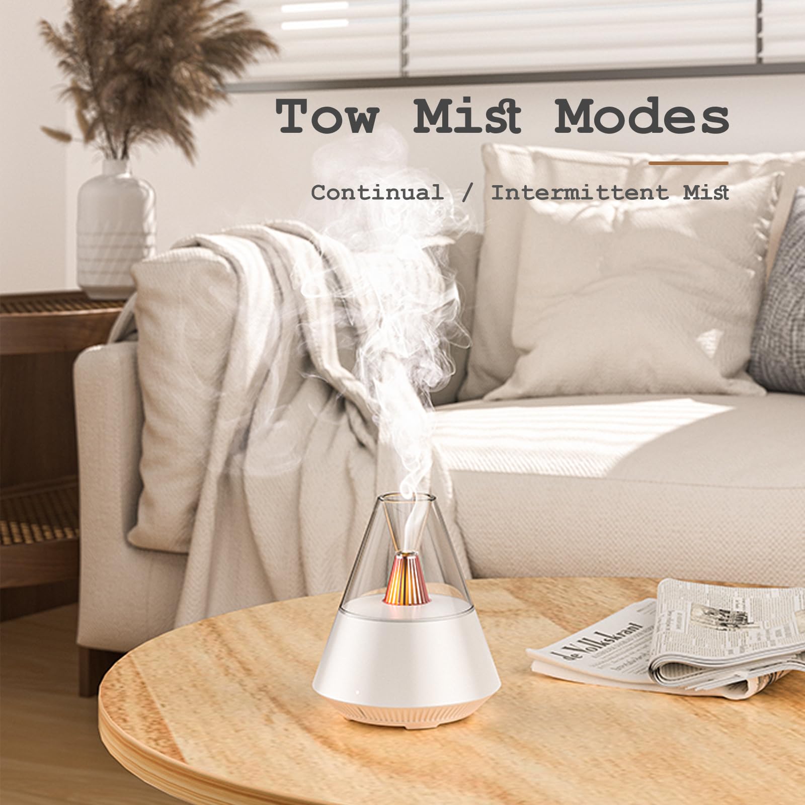 TriPro Essential Oils Aroma Diffuser,Portable Humidifier with Cool Mist and Warm Light Effect,Remote Control TriProC buy supplements canada