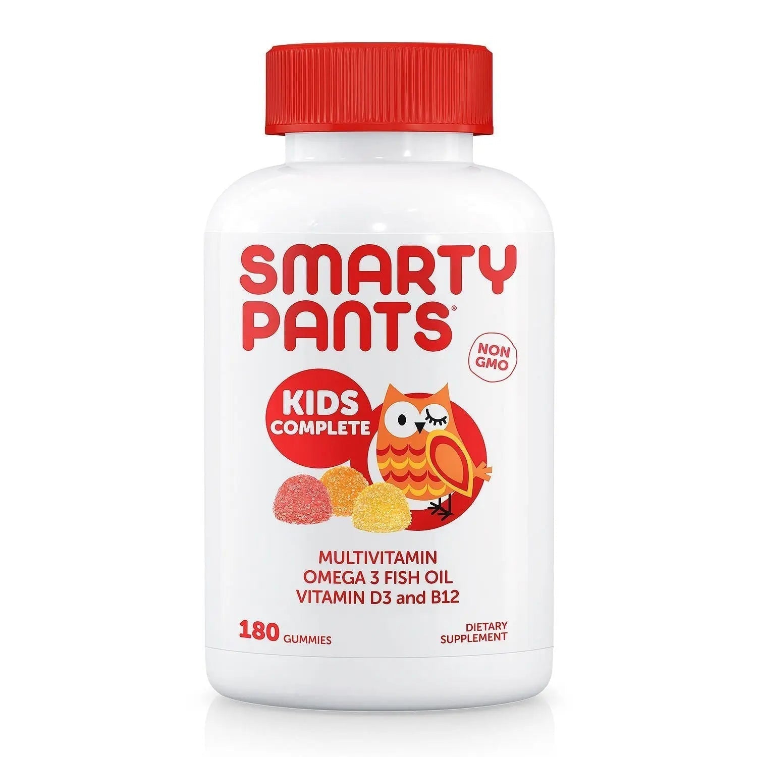 SmartyPants Kids Complete Daily Gummy Vitamins, Gluten Free, Multivitamin & Omega 3 Fish OilDHA/EPA Fatty Acids (180 Count) SmartyPants buy supplements canada