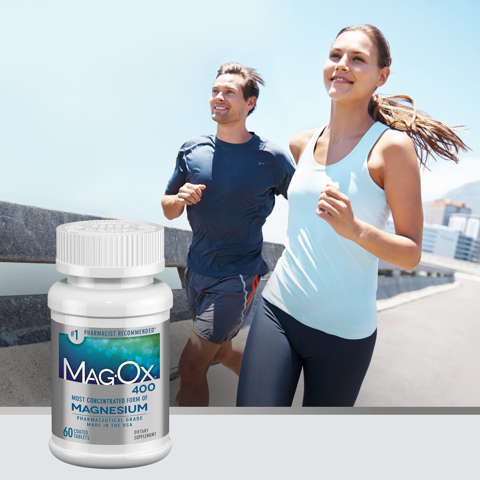 Mag-Ox Magnesium Supplement, Pharmaceutical Grade Magnesium Oxide 483mg, Most Concentrated Form of Magnesium, 120 Tablets (Pack of 3) Mag-Ox 400 buy supplements canada
