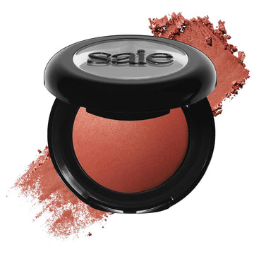 Saie SuperSuede Baked Blush - Talc-Free Powder Blush for Cheeks Infused with Hyaluronic Acid, Glycerin + Squalane - Hydrating Face Makeup for a Natural, Diffused Flush of Color - Ciao (0.1 Ounce) Saie buy supplements canada