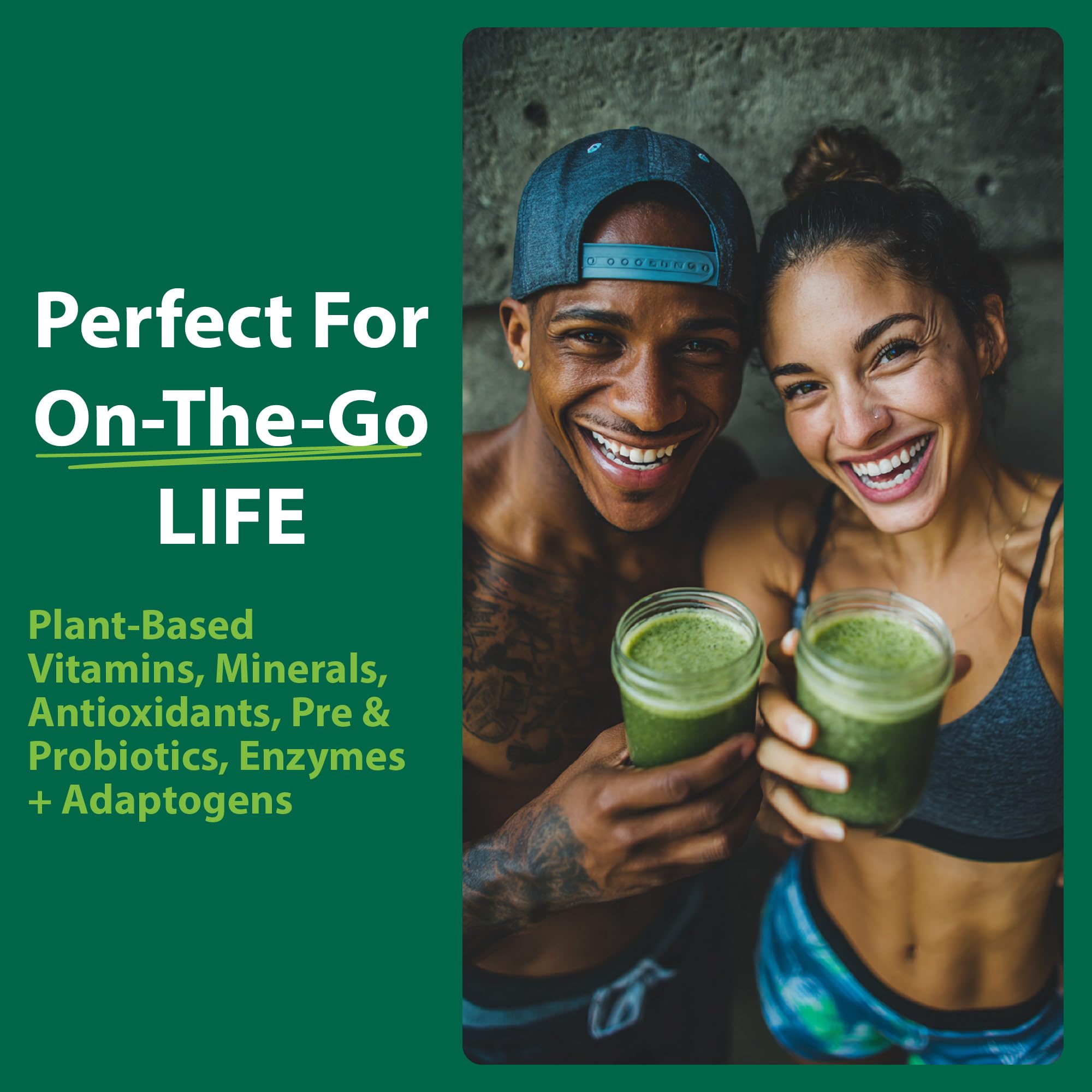 MacroLife Naturals Macro Greens Superfood Powder – 38 Superfoods with Probiotics, Digestive Enzymes & Adaptogens | Non GMO, Vegan, Gluten Free | 18B CFU | 10 oz (30 Servings) MacroLife Naturals buy supplements canada