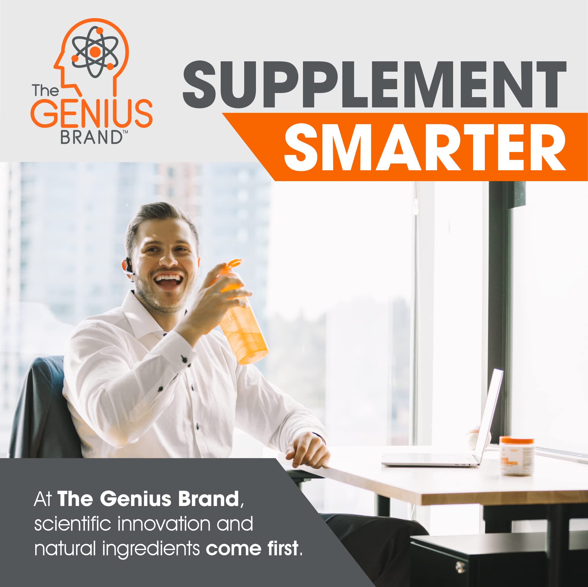 Genius Caffeine Pills 100mg, Extended-Release Microencapsulated Caffeine Pills The Genius Brand buy supplements canada