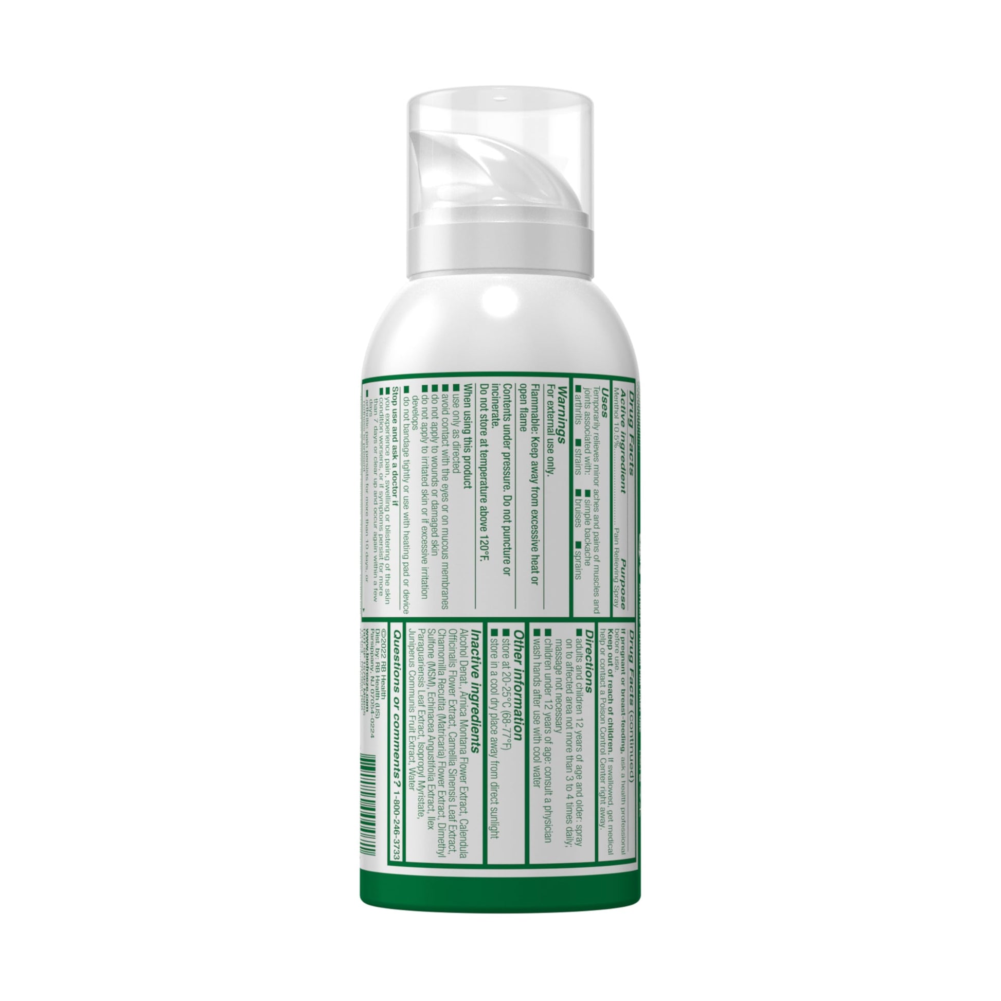 Biofreeze Menthol Pain Relieving Spray 3 FL OZ Colorless Aerosol Spray for Pain Relief Associated with Sore Muscles, Arthritis, Simple Backaches, and Joint Pain (Packaging May Vary) Biofreeze buy supplements canada