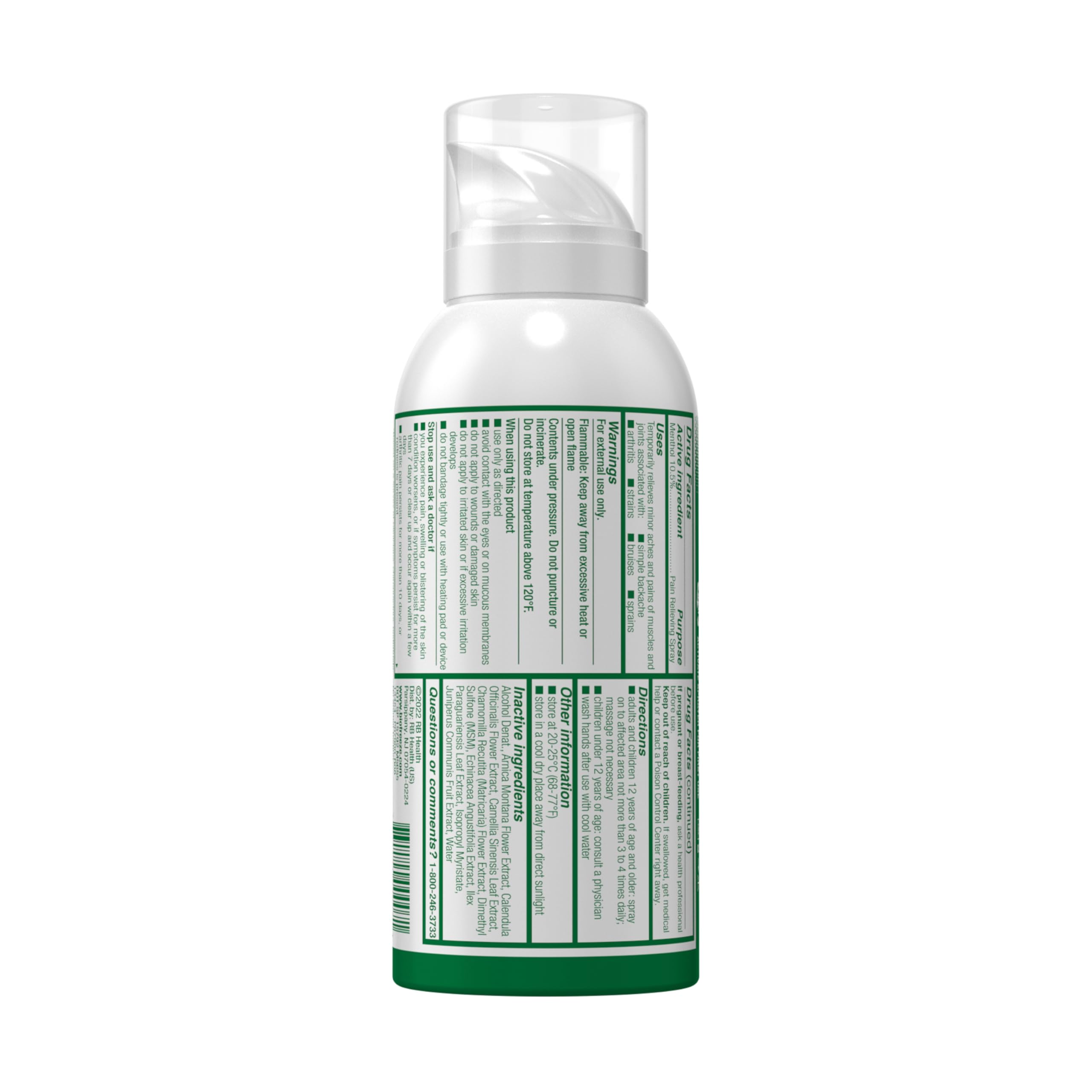 Biofreeze Menthol Pain Relieving Spray 3 FL OZ Colorless Aerosol Spray for Pain Relief Associated with Sore Muscles, Arthritis, Simple Backaches, and Joint Pain (Packaging May Vary) Biofreeze buy supplements canada