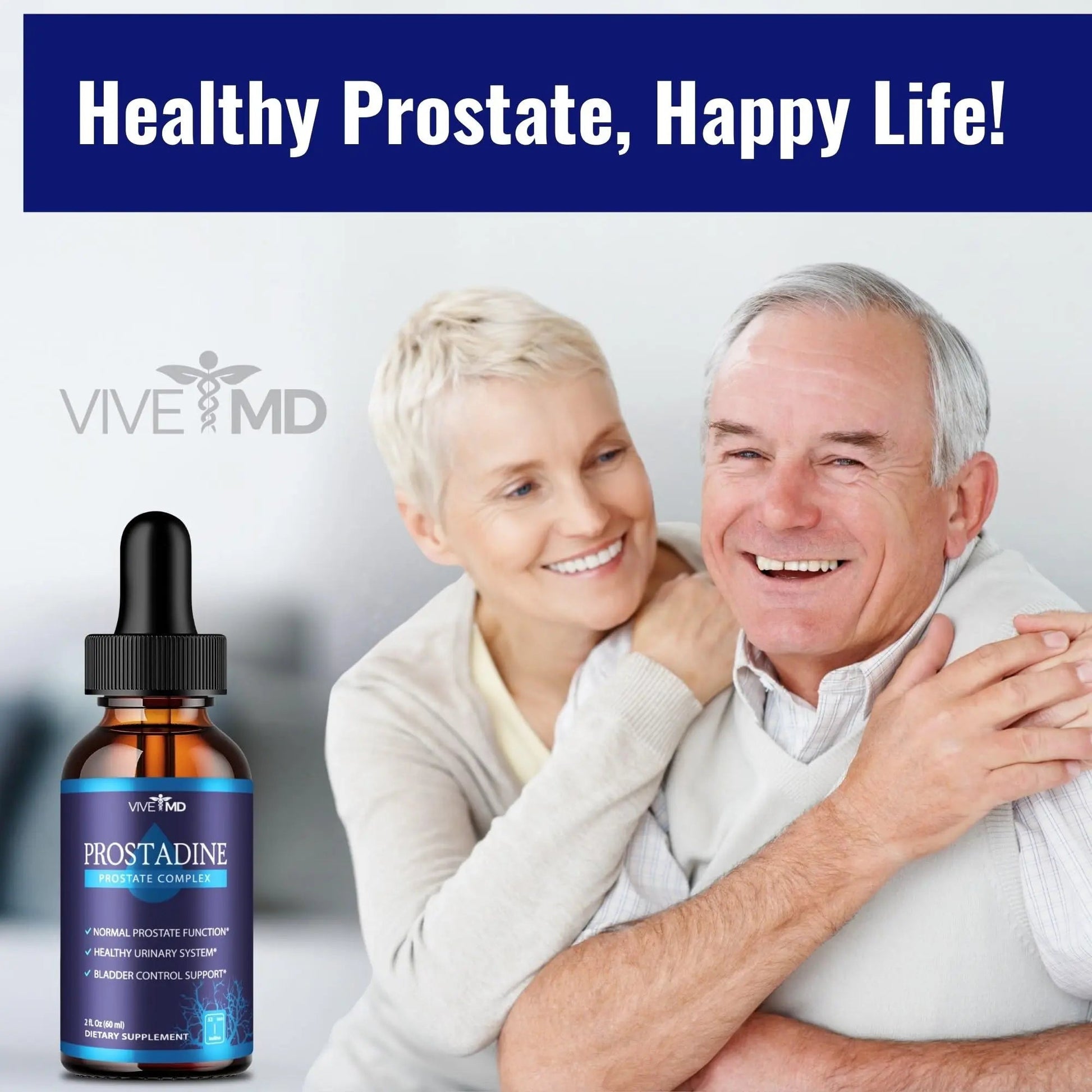 VIVE MD Prostadine Drops for Prostate Health, Bladder Urinating Issues - Prostadine Official Drop Formula - Extra Strength with Pomegranate, Prostadine Reviews (Package of 5) VIVE MD buy supplements canada