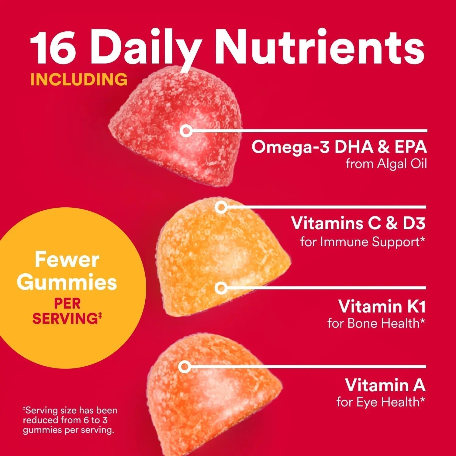 SmartyPants Multivitamin for Men & Women - Improved Formula: Multivitamin Gummies with Omega 3 (DHA/EPA) SmartyPants buy supplements canada