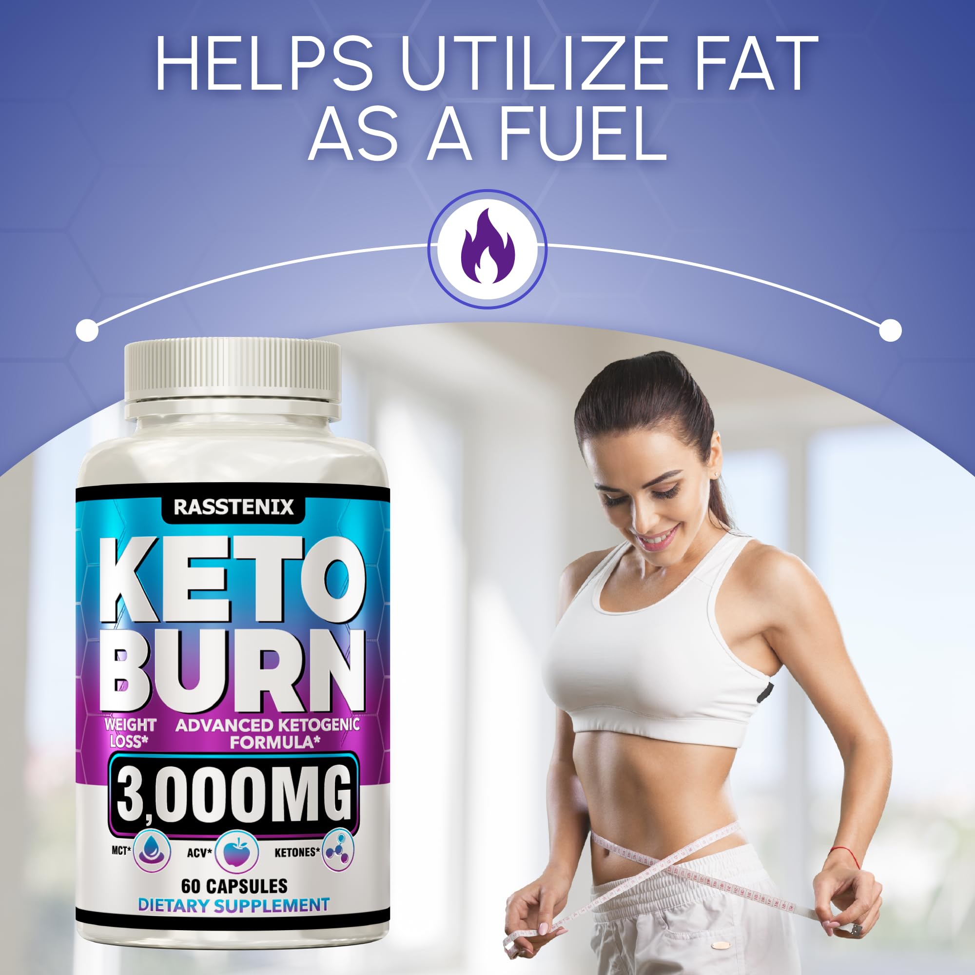 Rasstenix (2 Pack) Keto Pills - Lean Keto Diet Pills - Weight Fat Management Loss Rasstenix buy supplements canada