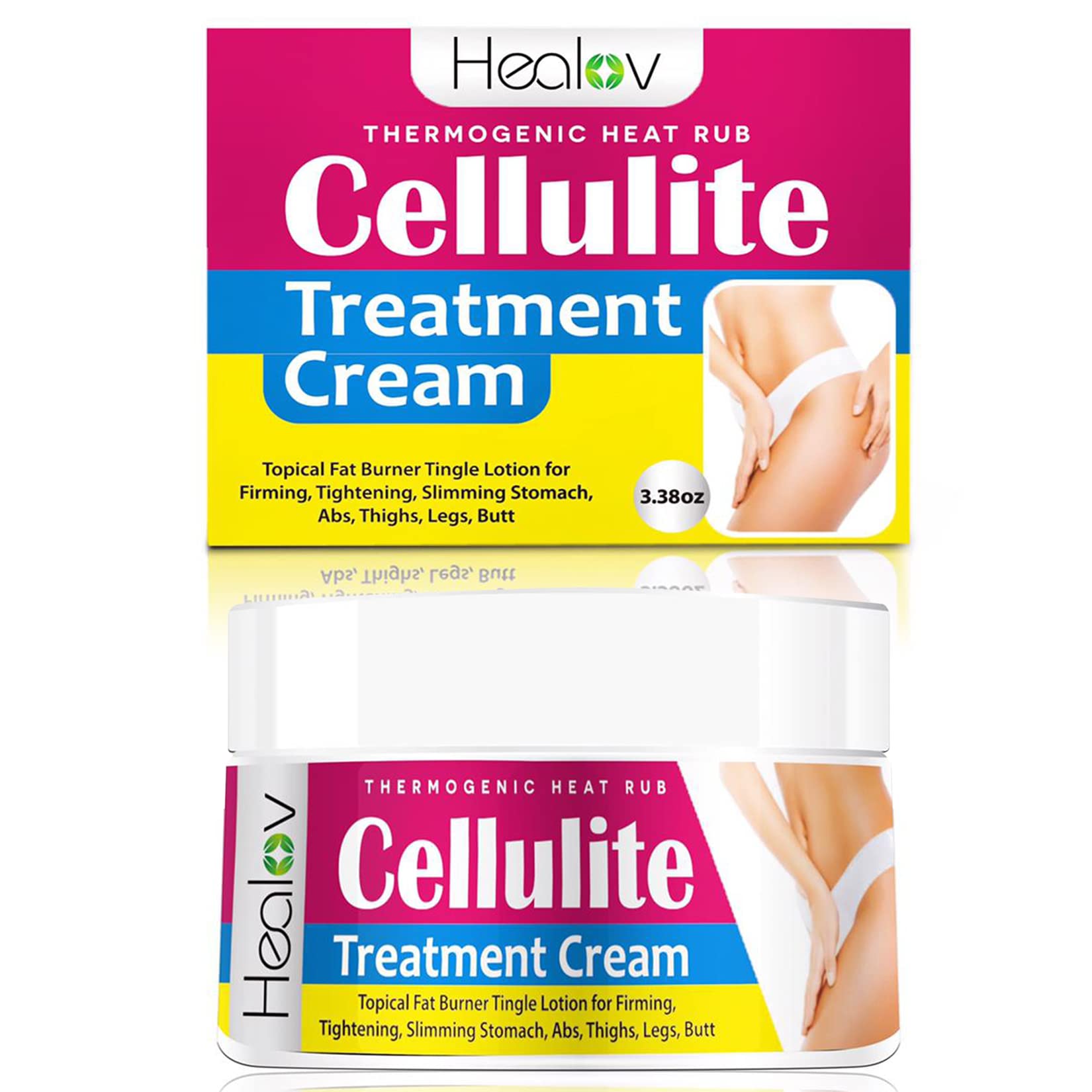 Slimming Hot Cream Fat Burner for Tummy - Skin Tightening Cream for Stomach Fat & Cellulite Healov buy supplements canada