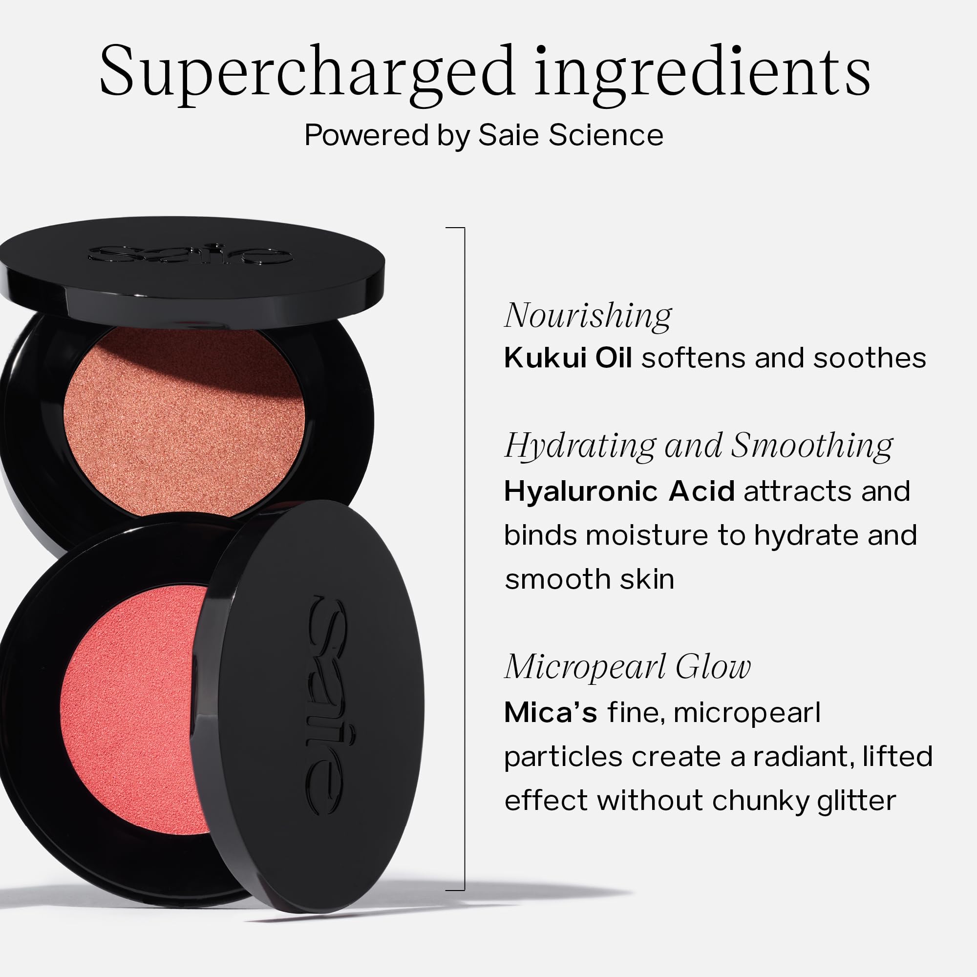 Saie Glow Sculpt Multi-Use Highlighter + Cream Blush - Lightweight Highlighter Makeup with Hyaluronic Acid + Micropearl for Radiant, Glowing Skin - Mauveglow (.02 oz) Saie buy supplements canada