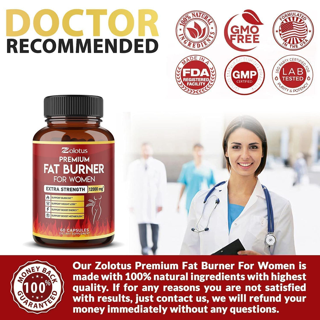 Premium Weight Loss Pills for Women, The Best Fat Burners for Women and Men Zolotus buy supplements canada