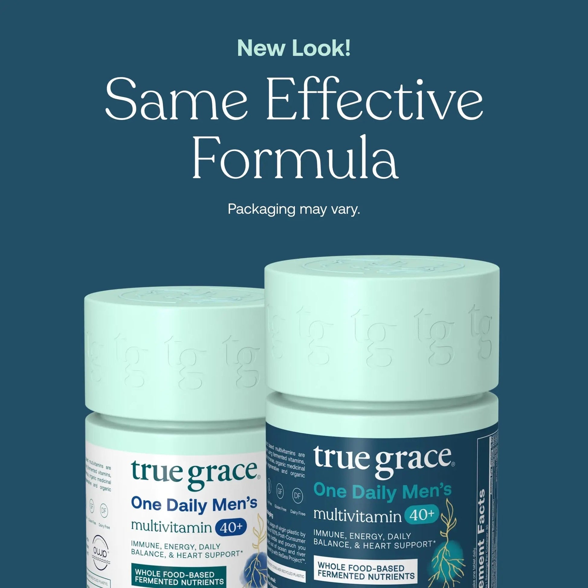 True Grace Men's 40+ One Daily Multivitamin Fermented Minerals, Organic Adaptogens & Mushrooms Whole Body Balance Immune True Grace buy supplements canada