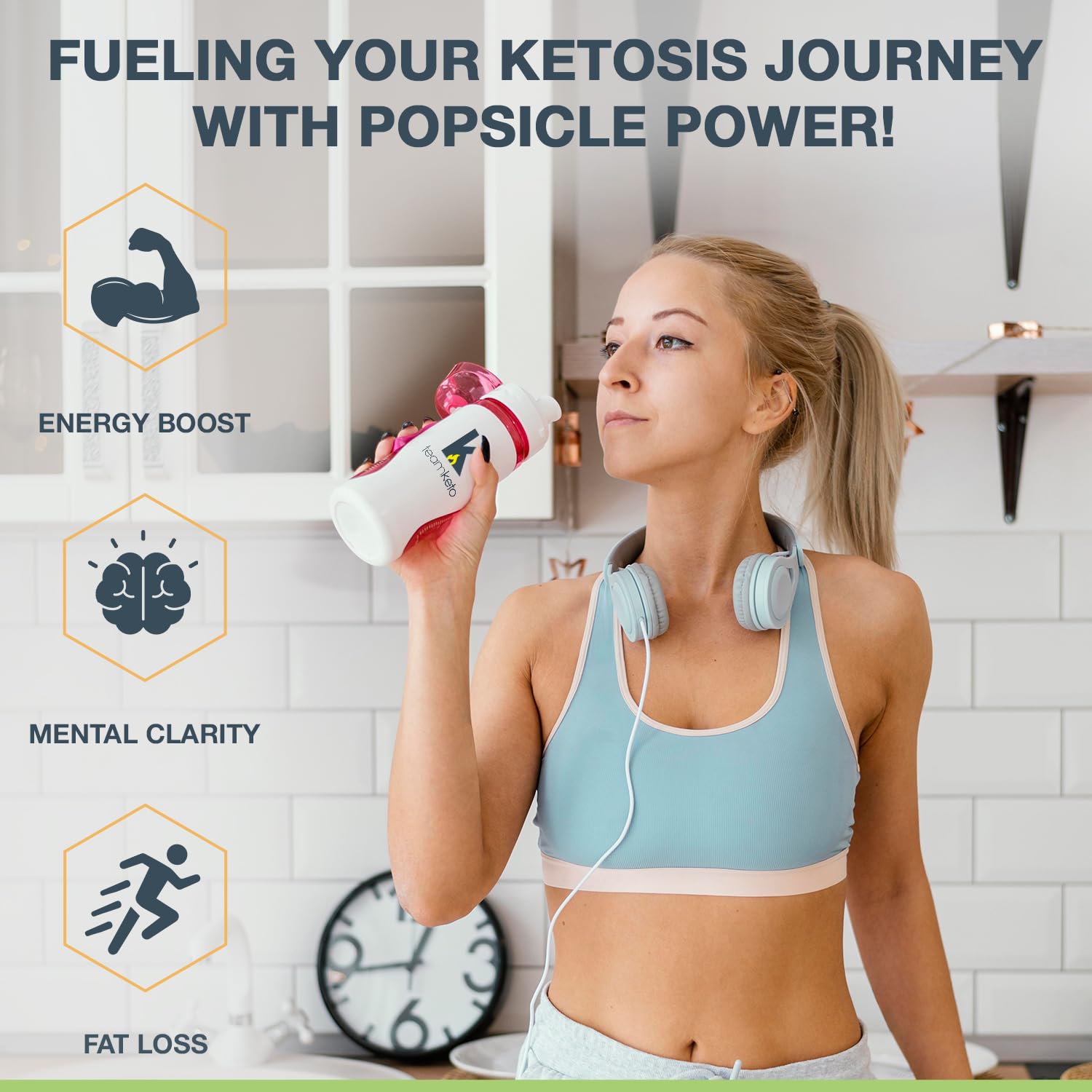 TeamKeto exogenous Ketones Powder, Pure Keto BHB Salts | Dairy & Gluten Free-Best Keto TeamKeto buy supplements canada