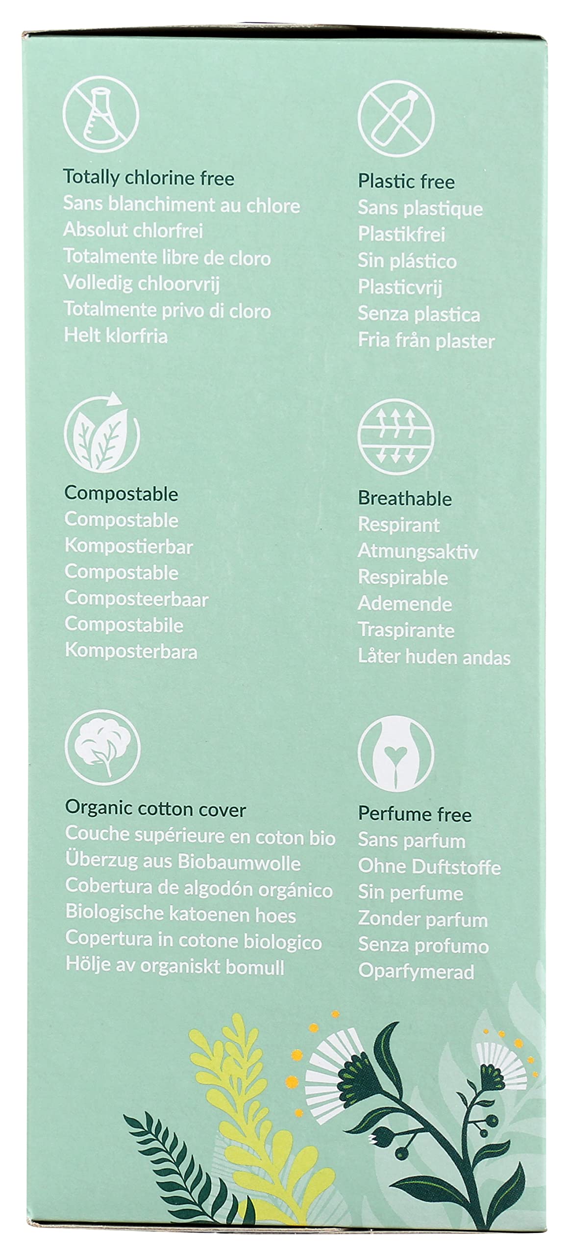 Natracare Natural Organic Curved Panty Liners, with Certified Organic Cotton, Ecologically Certified NATRACARE buy supplements canada