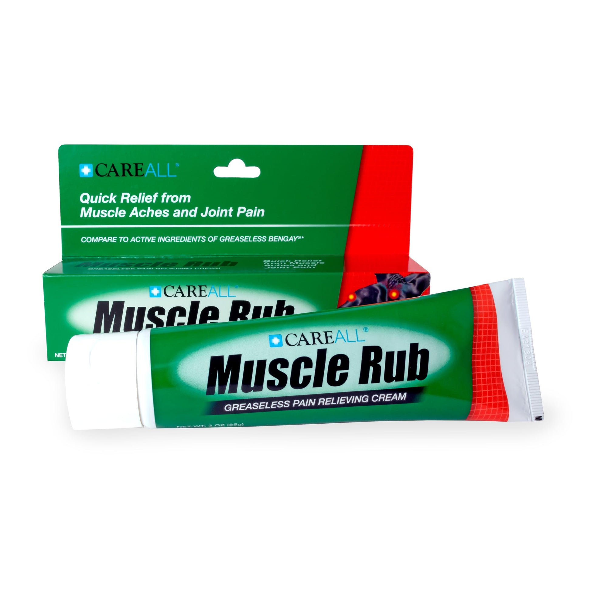 CareAll Muscle Rub Non-Greasy Cream 3.0 oz. Ultra Strength. Relief from Minor Aches and Pains in Muscles and Joints. 10% Menthol & 15% Methyl Salicylate CareAll buy supplements canada