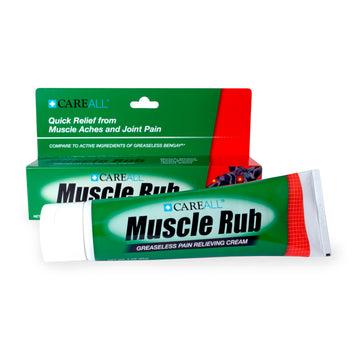 CareAll Muscle Rub Non-Greasy Cream 3.0 oz. Ultra Strength. Relief from Minor Aches and Pains in Muscles and Joints. 10% Menthol & 15% Methyl Salicylate CareAll buy supplements canada